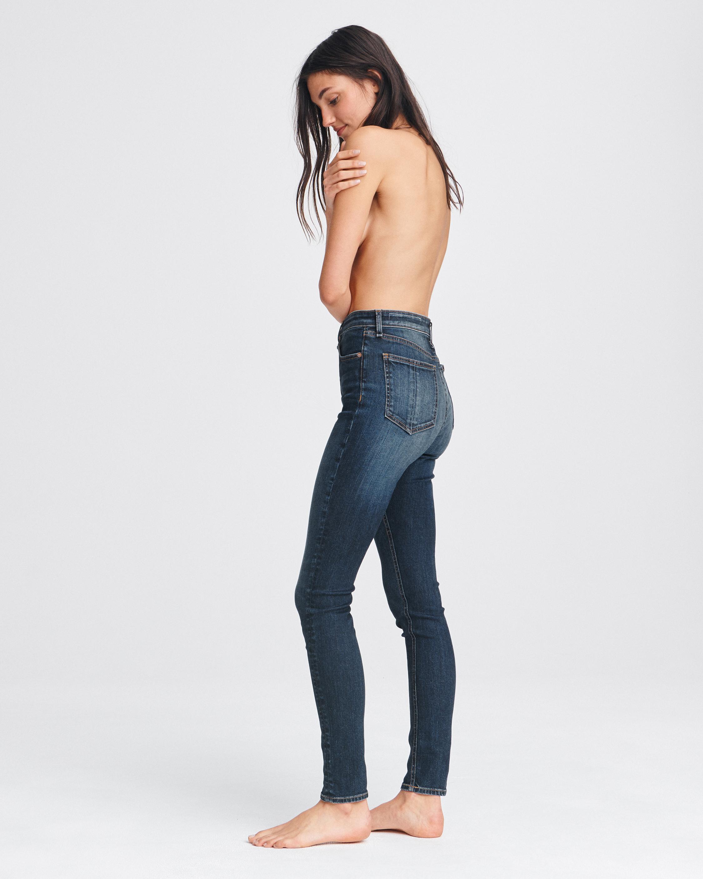 Rag and bone hot sale ripped skinny jeans