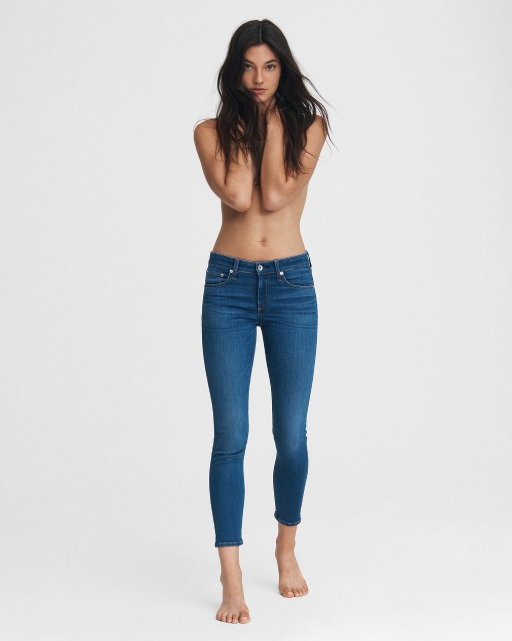 Cate Mid-Rise Skinny - Cliff