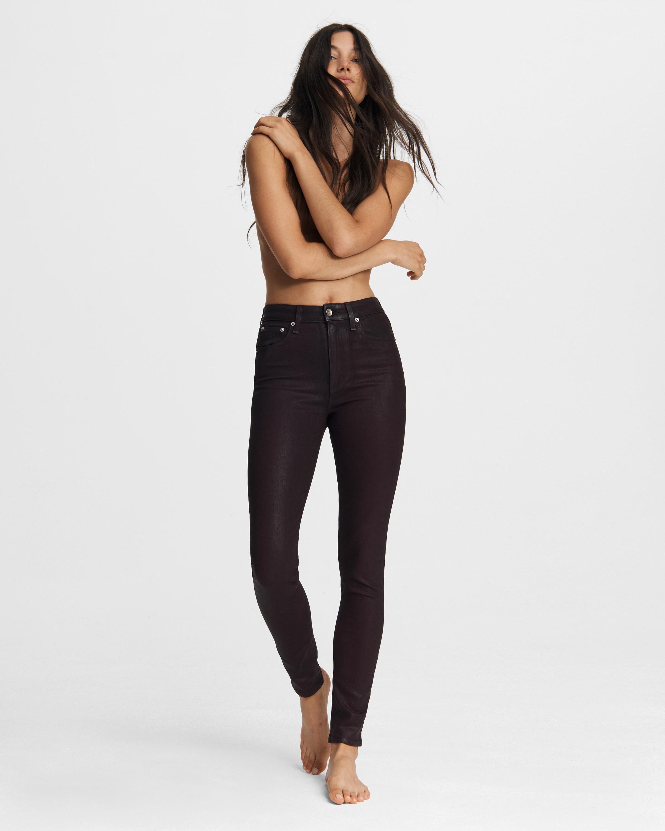 Nina high rise skinny rag hot sale and bone