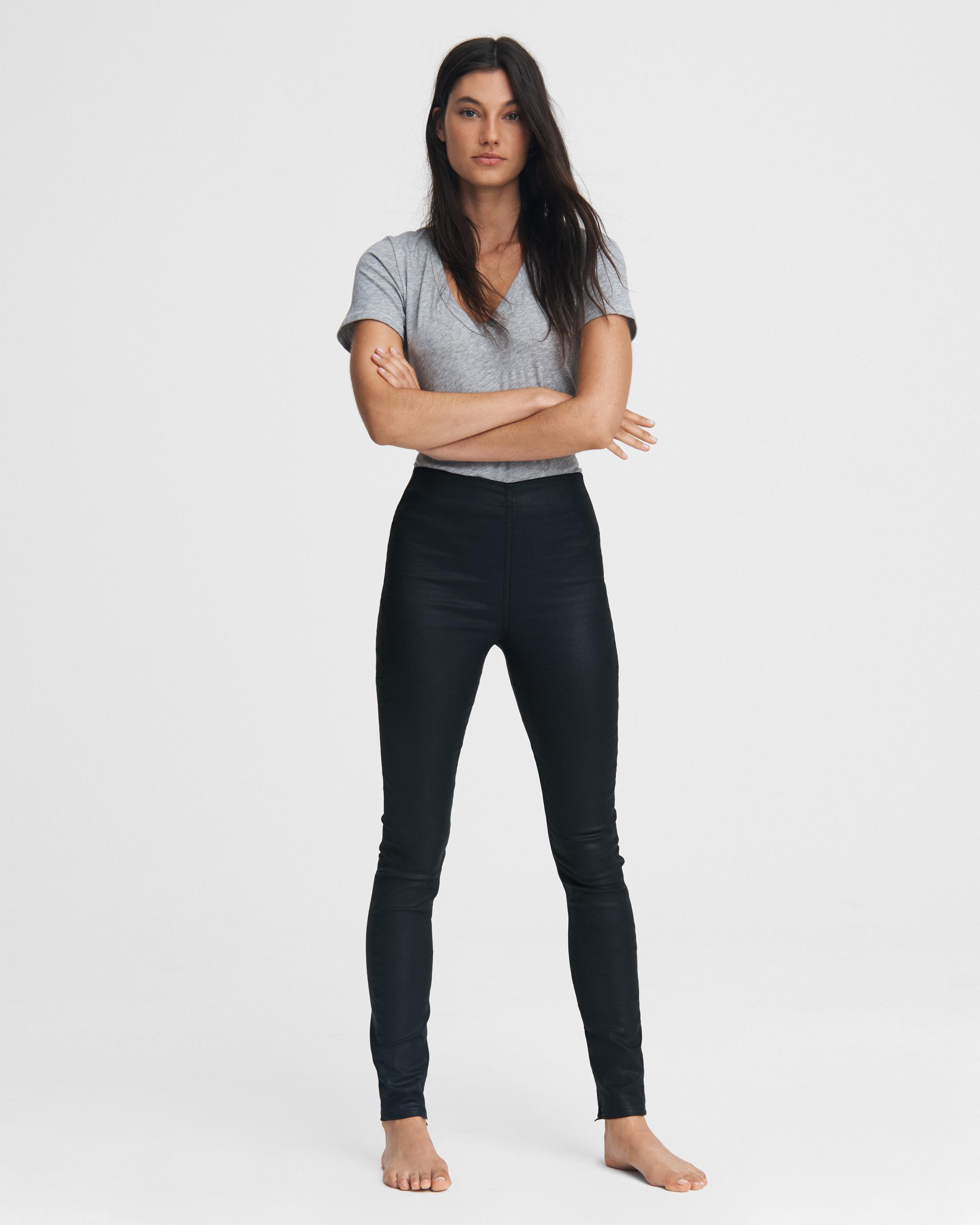 Pull on 2025 coated leggings