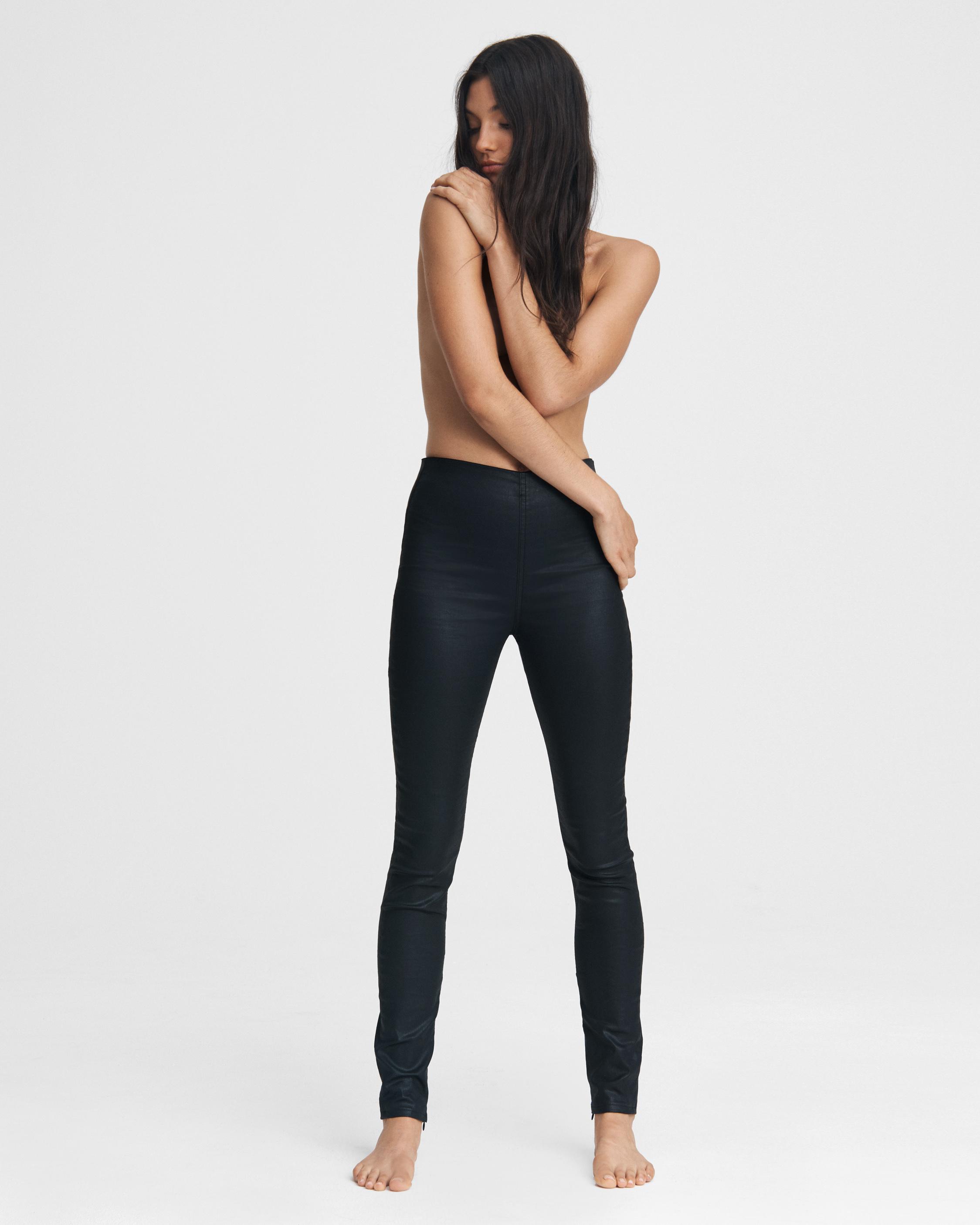 Rag And Bone Black High Rise Jeggings for Women Online India at