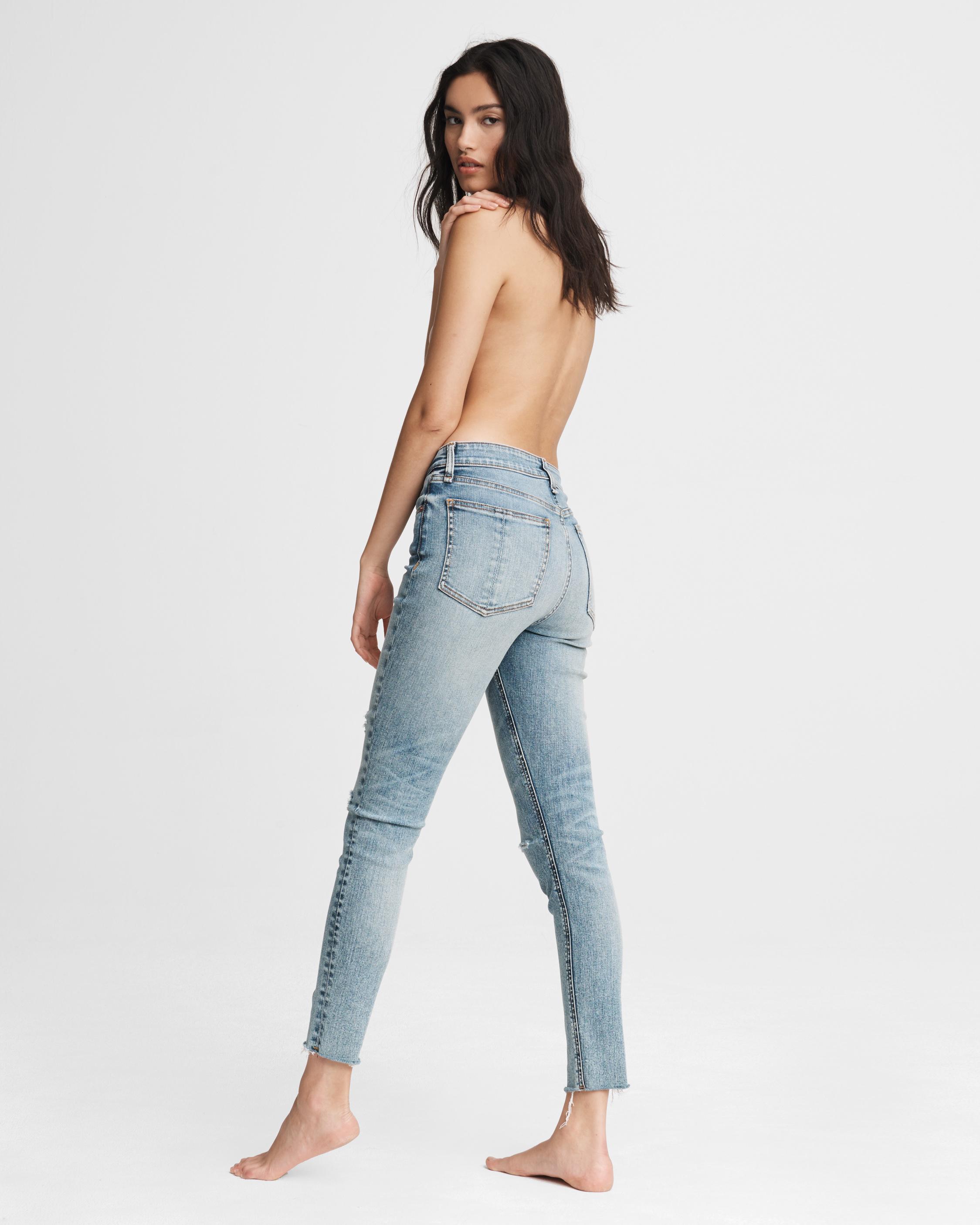 Nina High-Rise Skinny - Horizon - Horizon | rag & bone