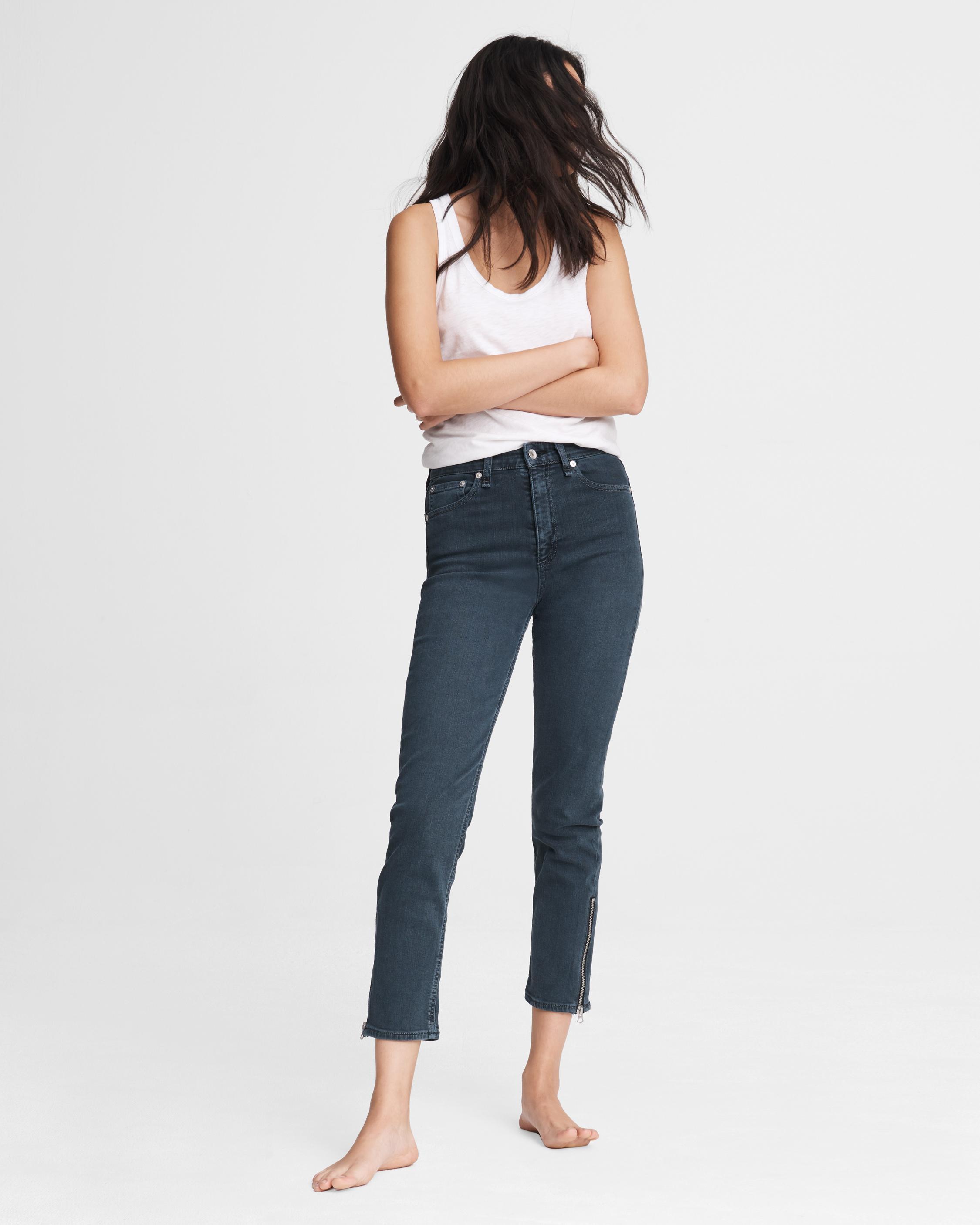 Rag & bone store ankle cigarette jeans