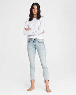 Cate Mid-Rise Skinny - Thunderbird image number 1