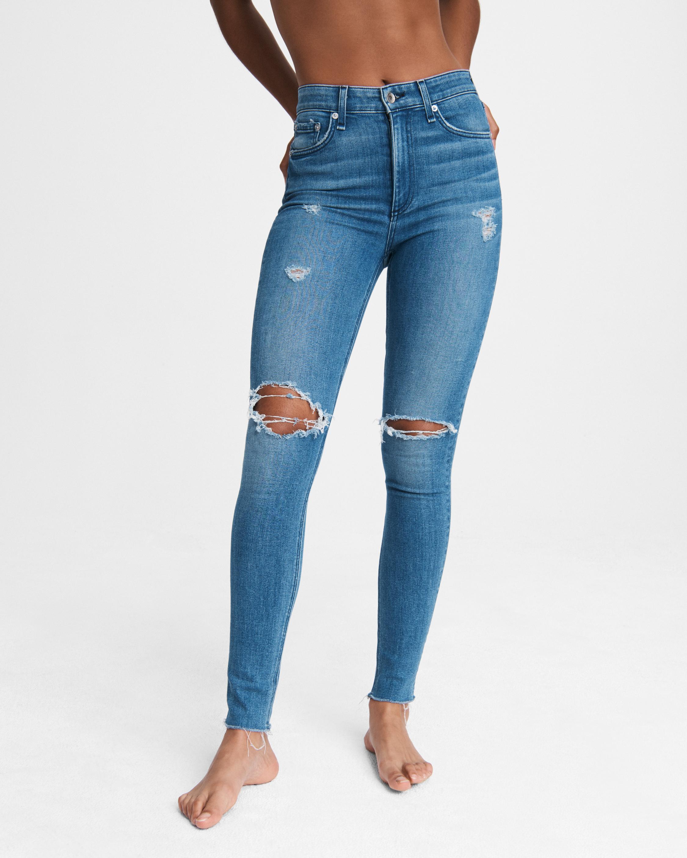 Nina High-Rise Skinny - Aviation Way | rag & bone