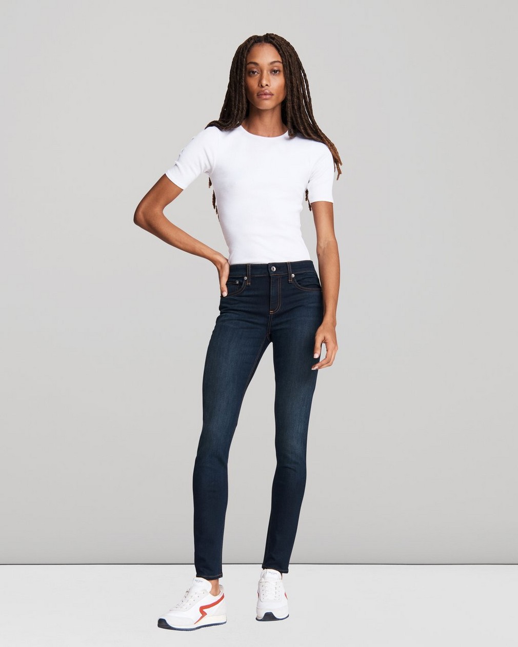 Cate Mid-Rise Skinny - Bedford