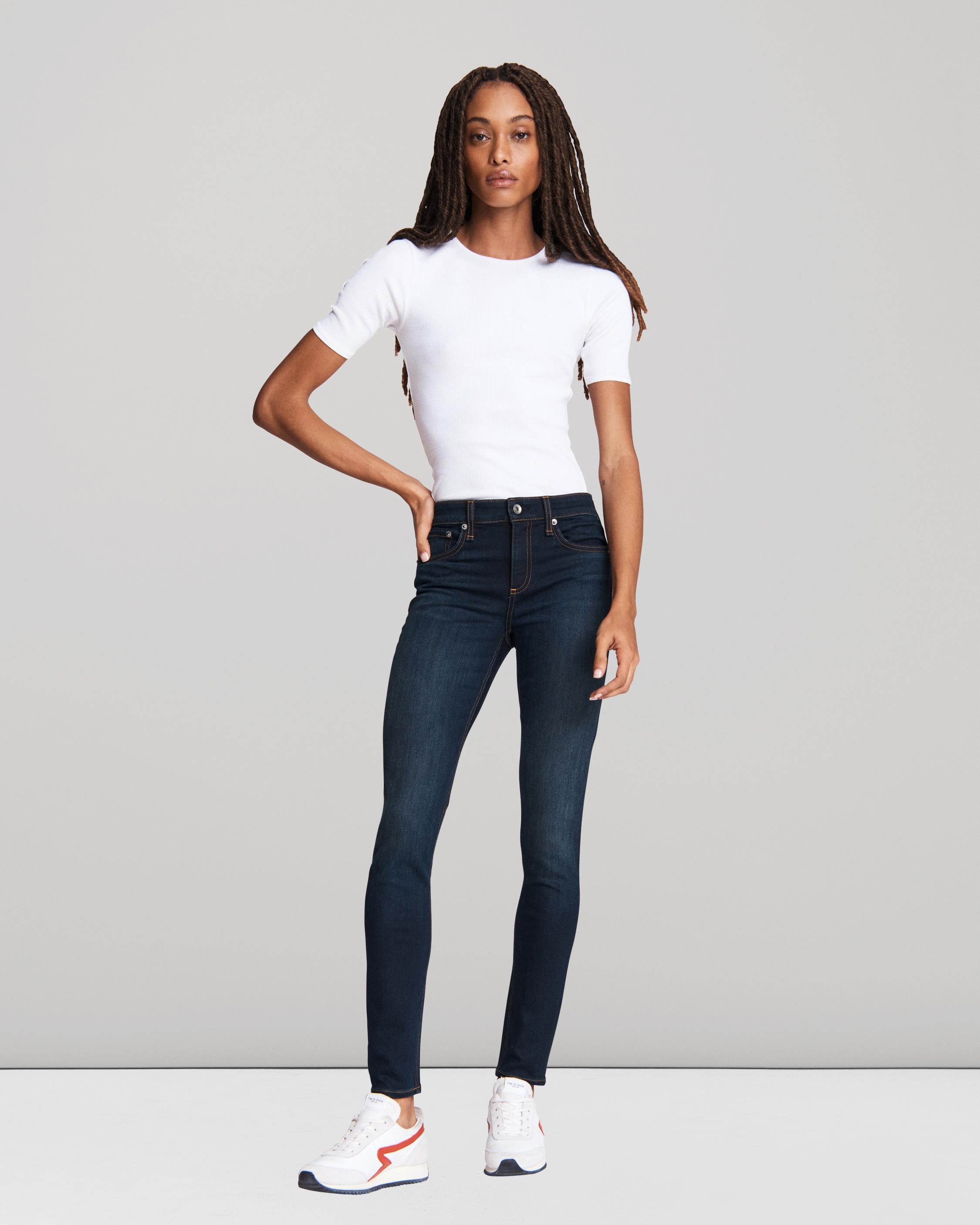 Rag and bone high rise hot sale skinny bedford