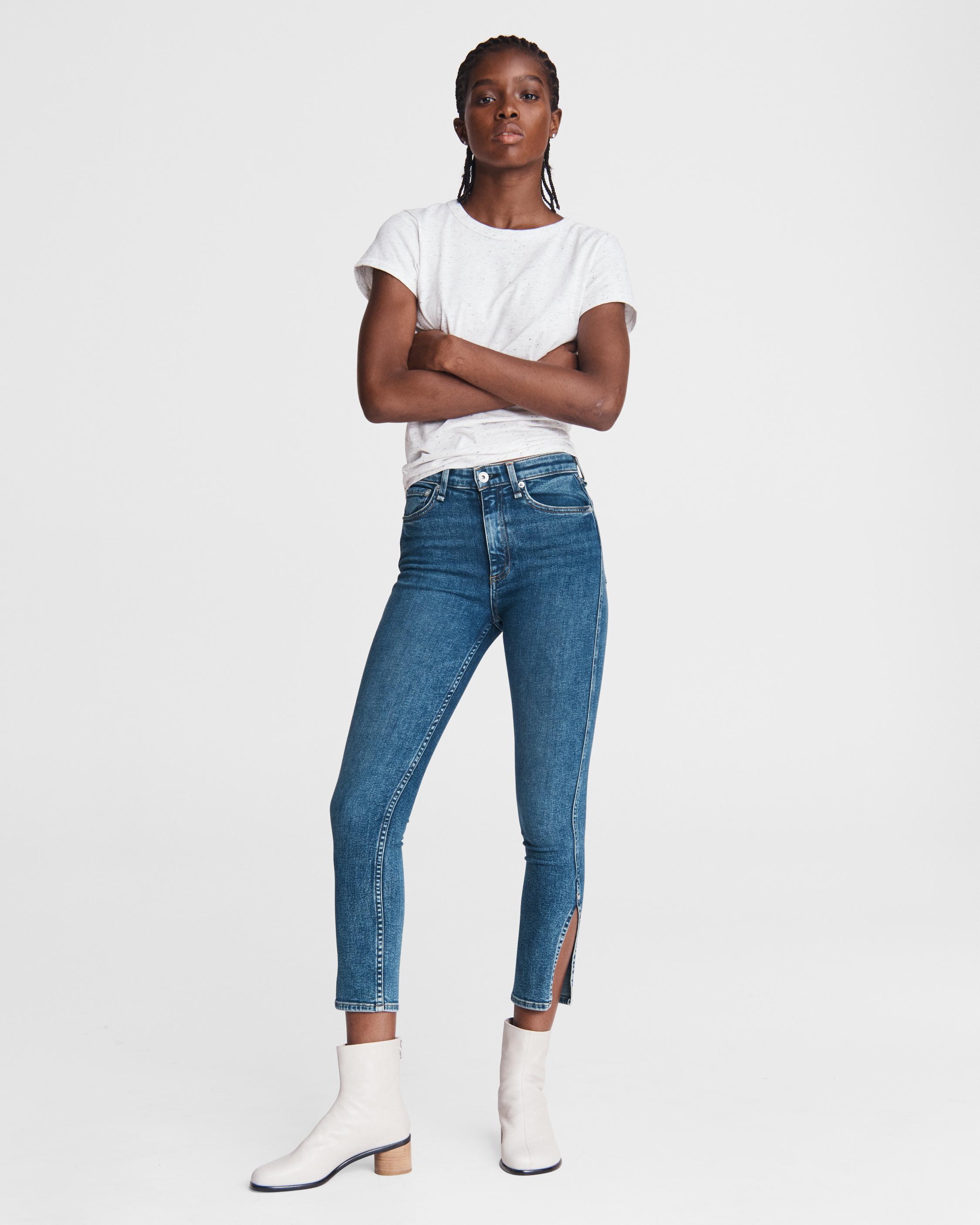 rag & bone nina high rise ankle skinny jeans