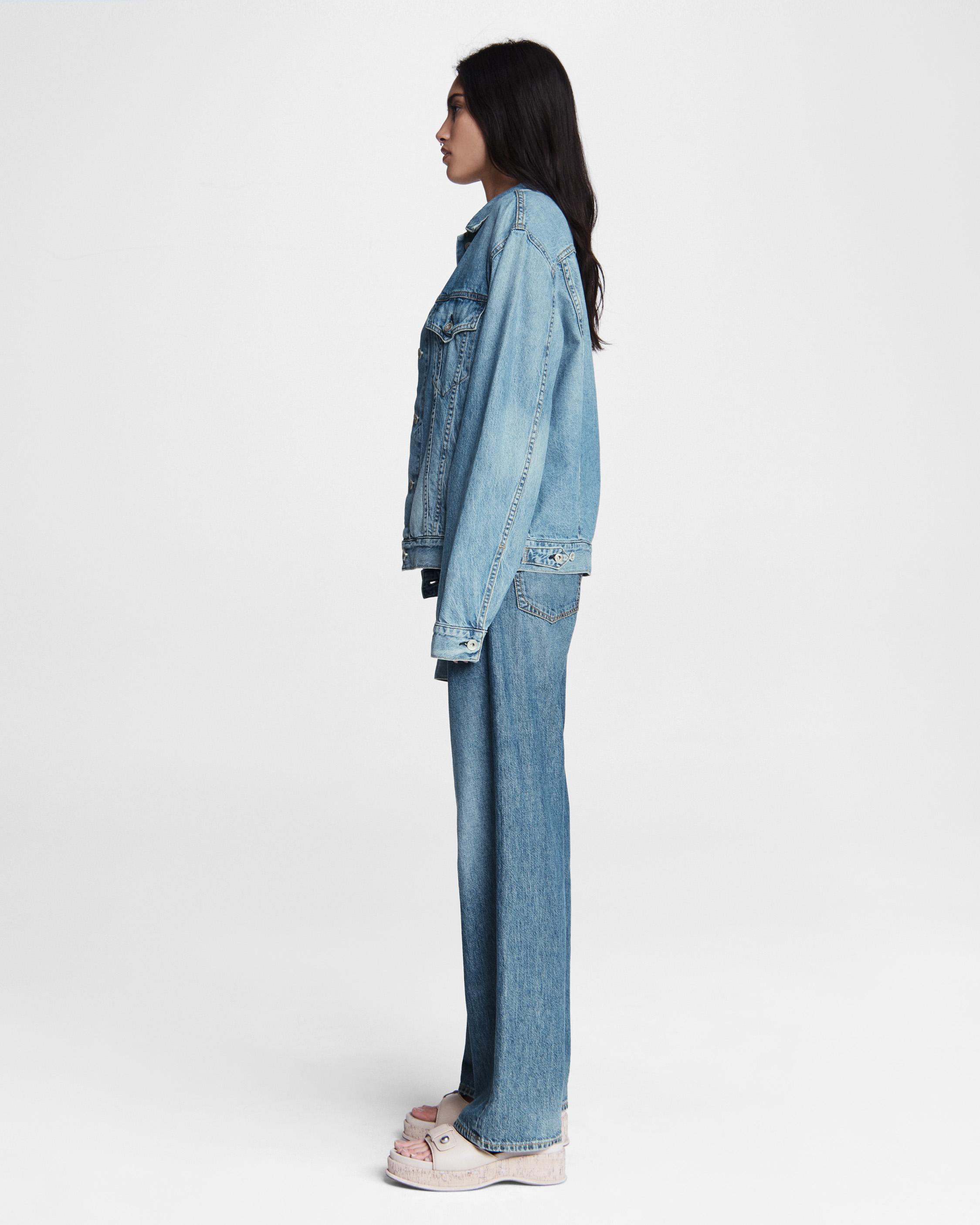 Rag and bone on sale oversized denim jacket