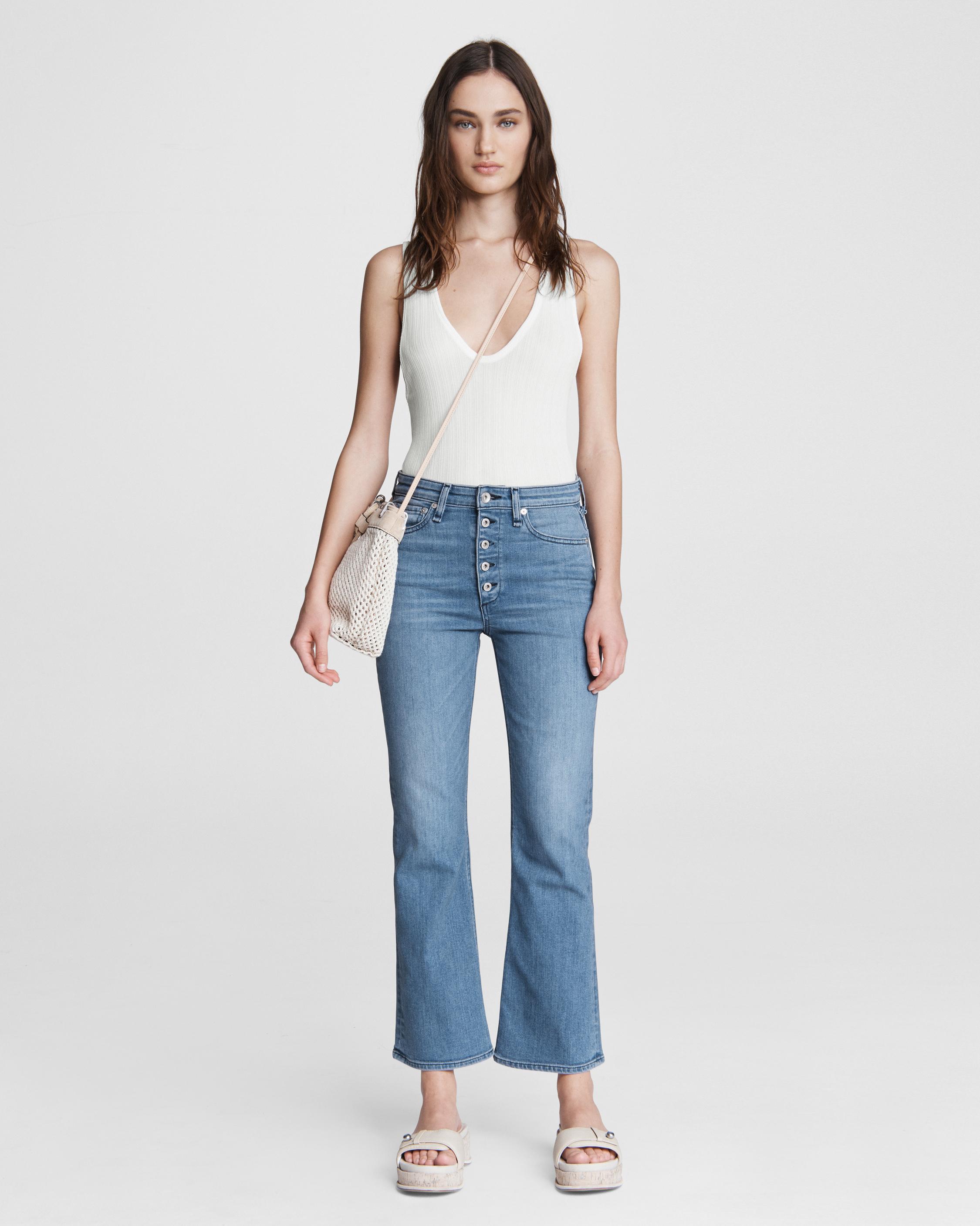 Rag and bone nina best sale high rise ankle flare