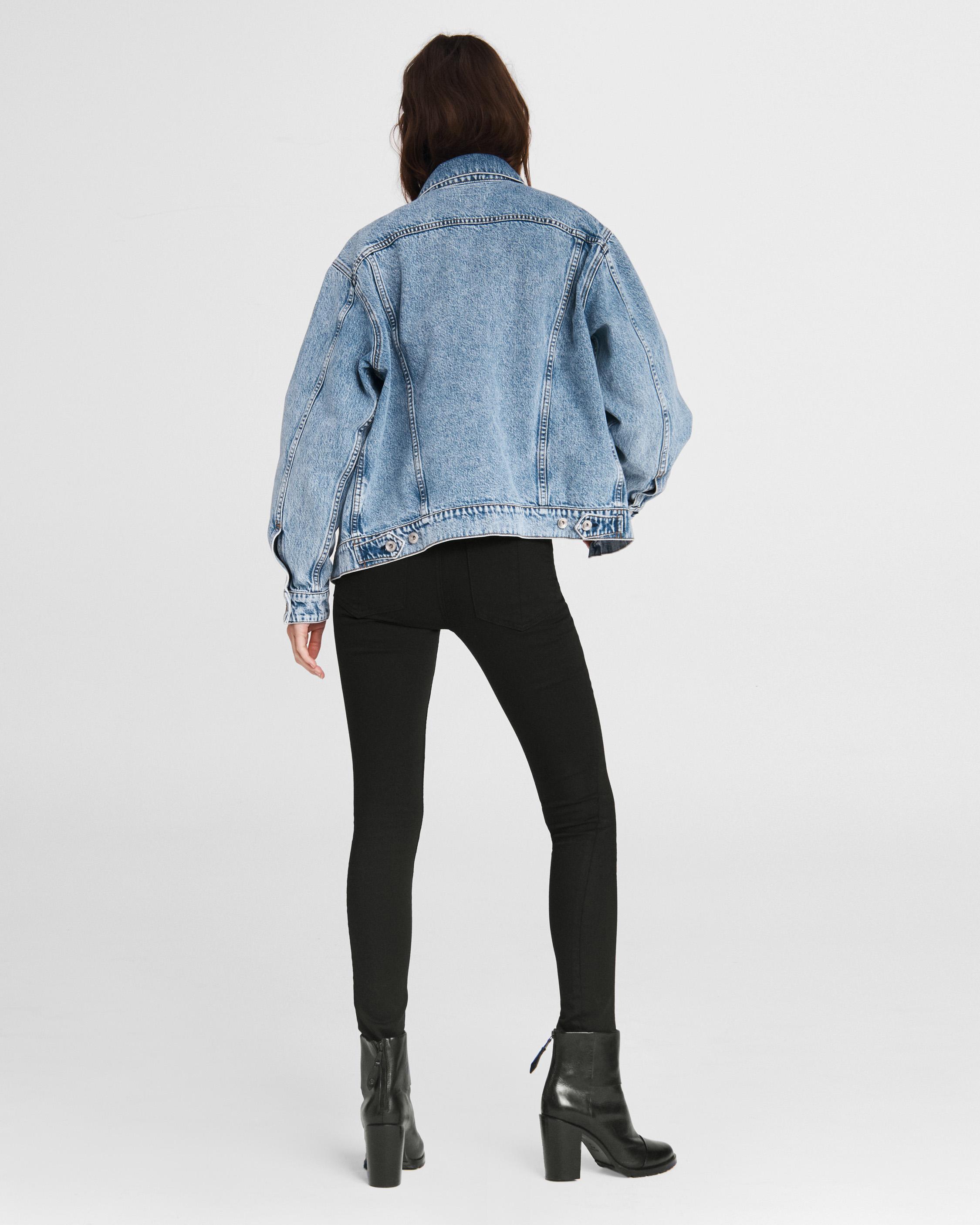 Oversized Denim Jacket - Calypso