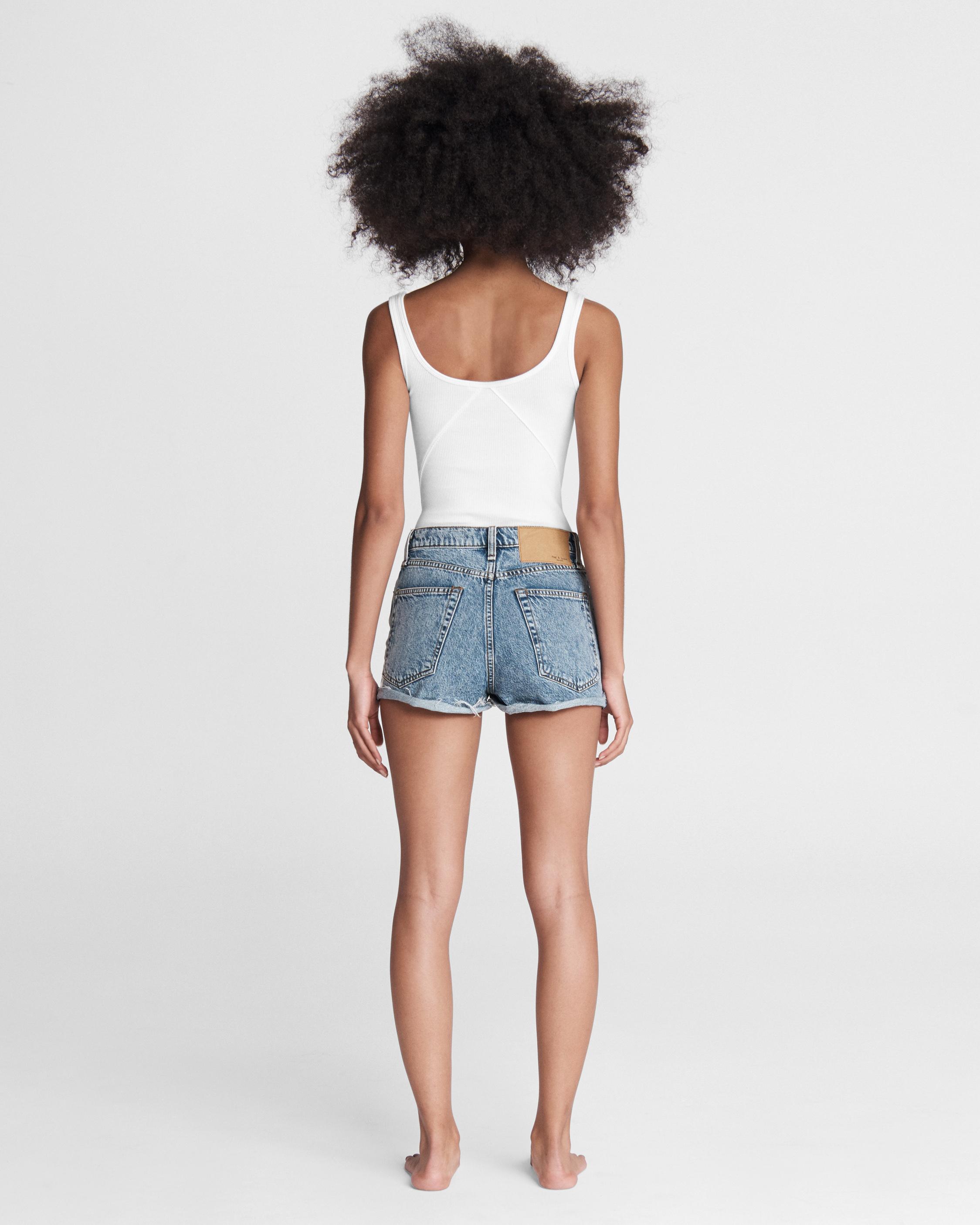 Maya High Rise Shorty Short Calypso Calypso rag bone