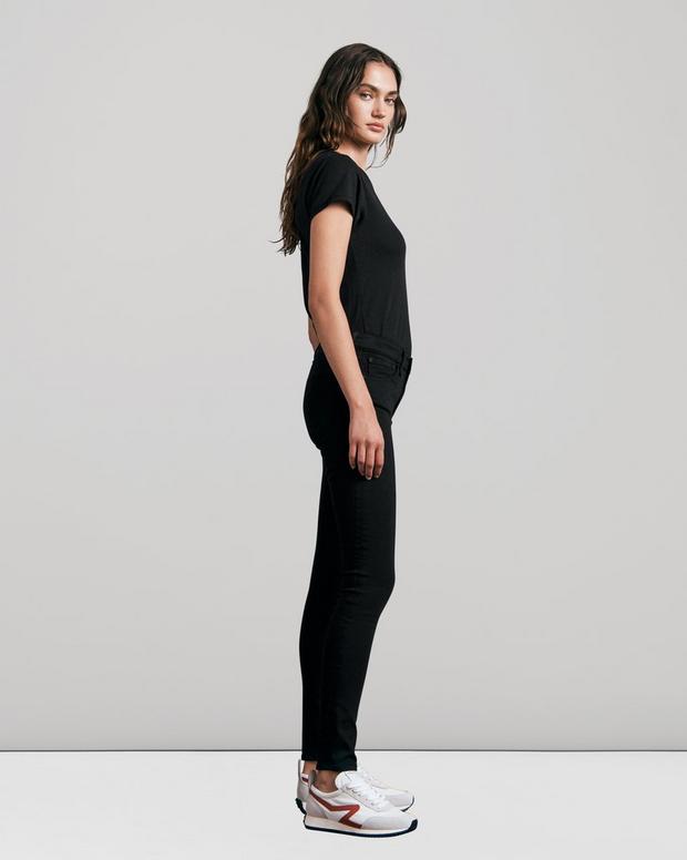 Cate Mid-Rise Skinny - Black image number 4