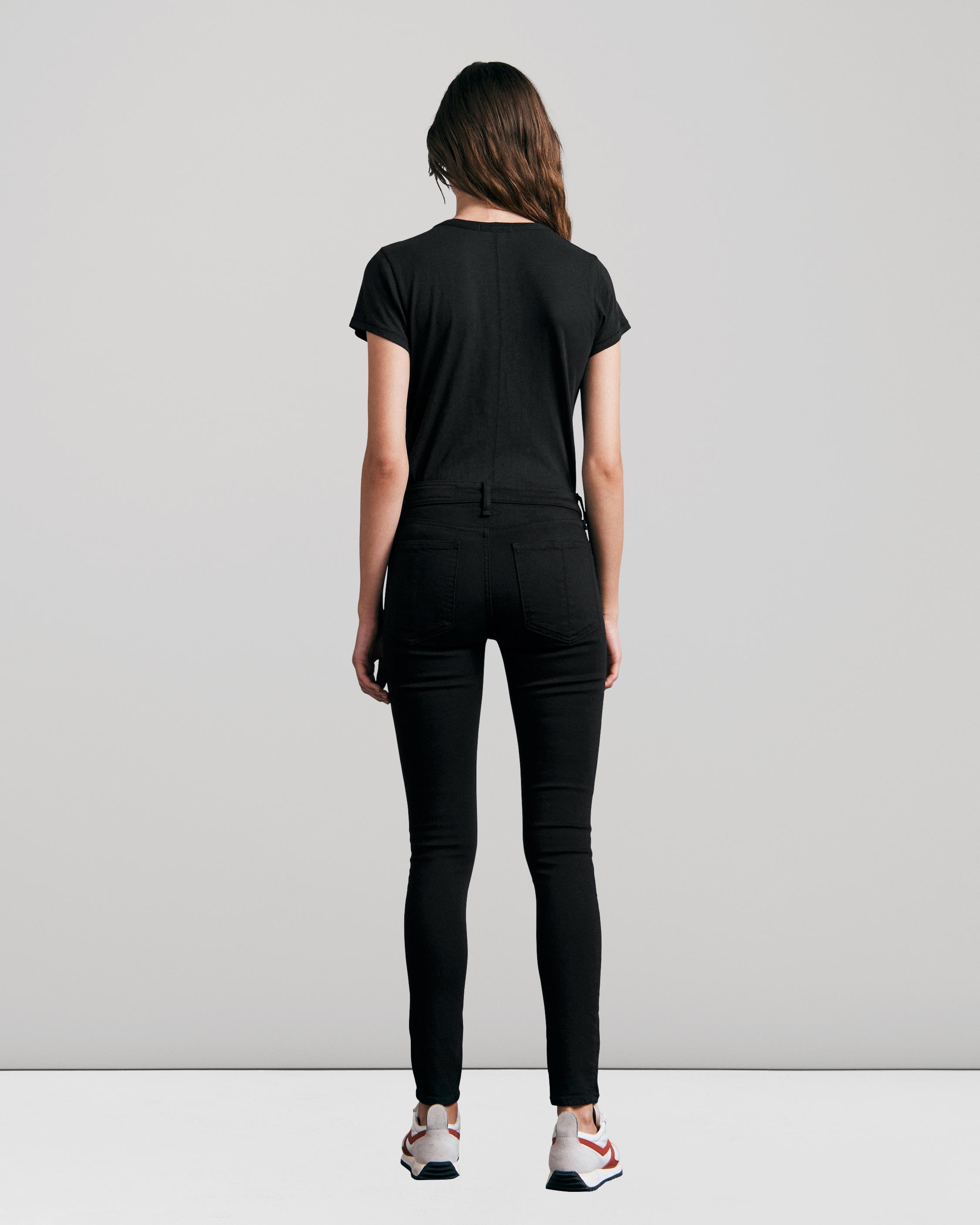 Rag And Bone Black High Rise Jeggings for Women Online India at