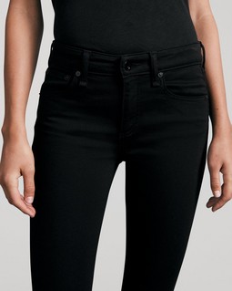 Cate Mid-Rise Skinny - Black image number 6
