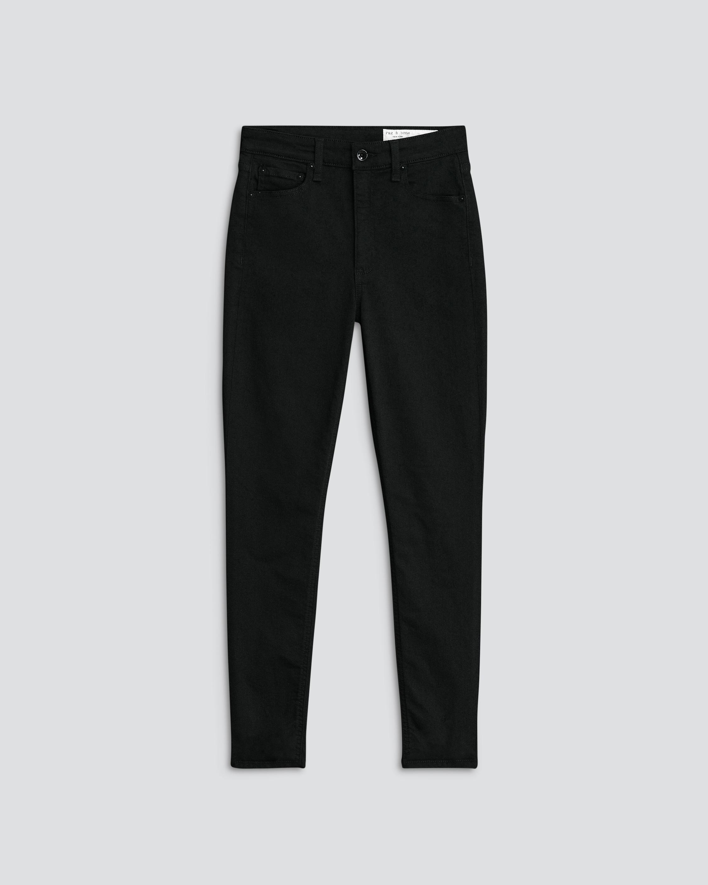 Black rag hot sale and bone jeans