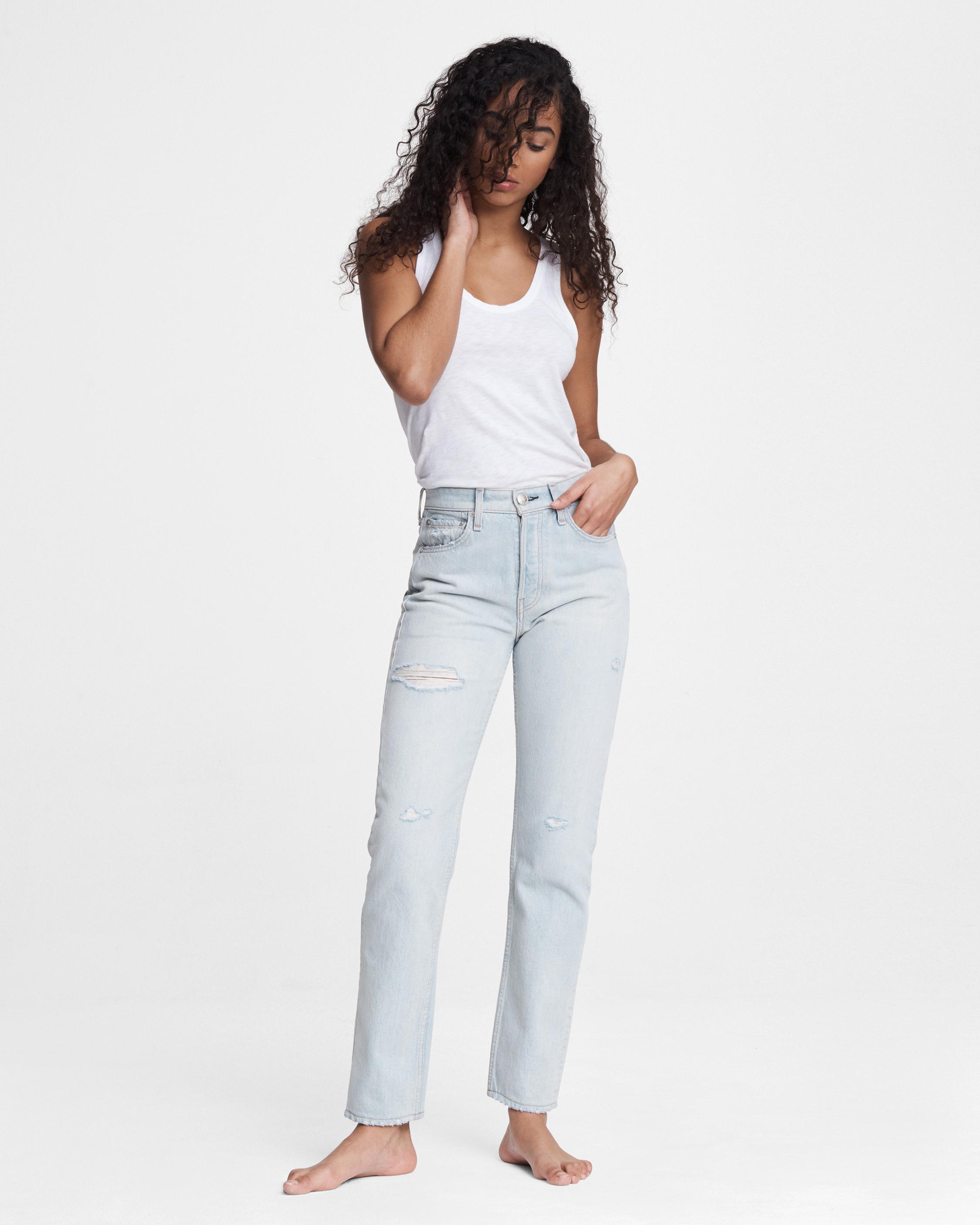 Rag and bone hot sale high waisted jeans