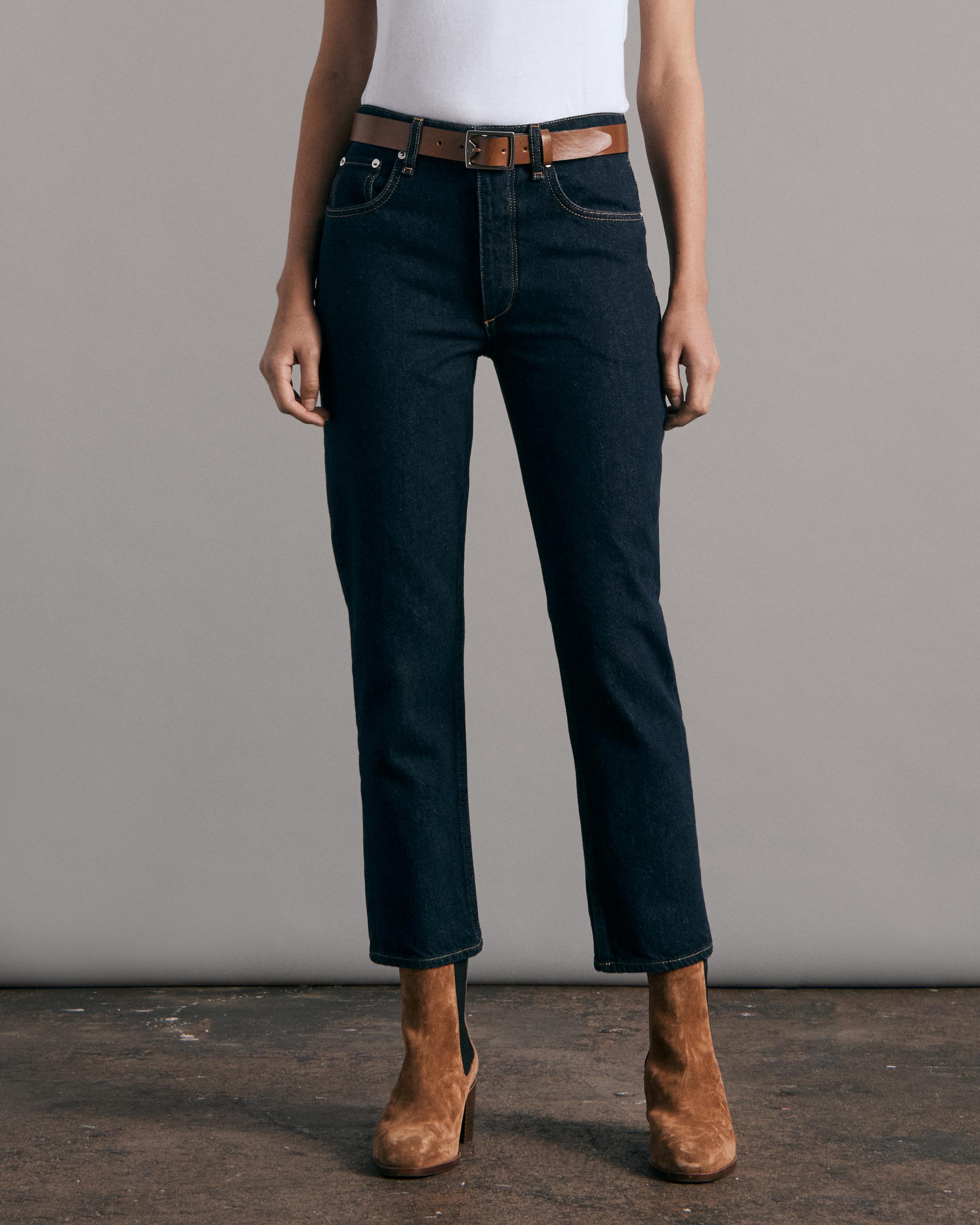【関税込み】rag & bone ホワイト Nina ジーンズ Nina White High-Rise Skinny Jeans | Rag & Bone