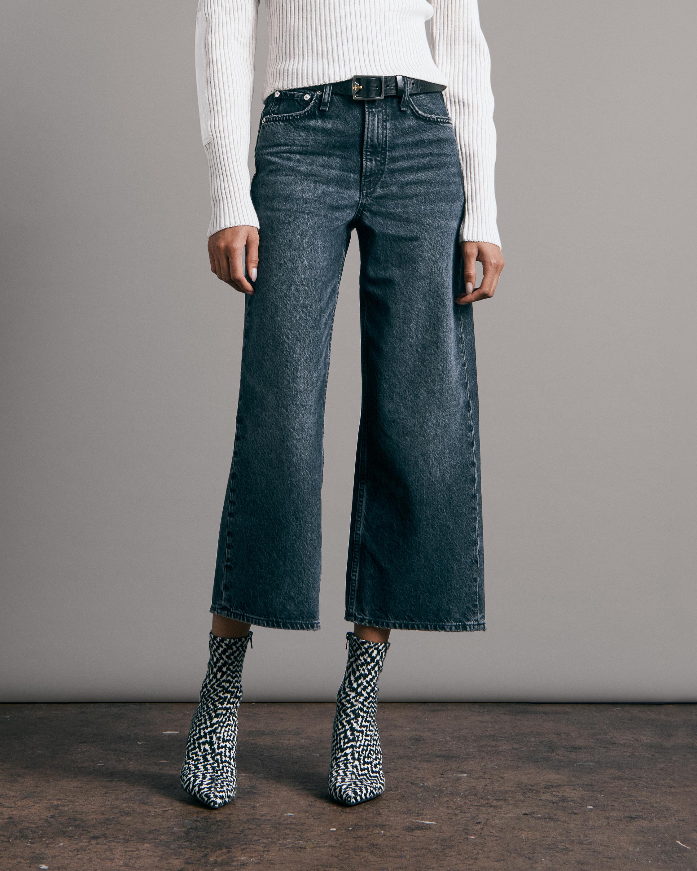 Andi High-Rise Wide Leg - Dekalb | rag & bone