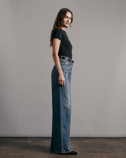 Sofie High-Rise Wide Leg - Pebbles image number 4
