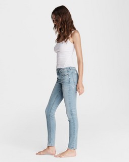 Cate Mid-Rise Skinny - Lou image number 4