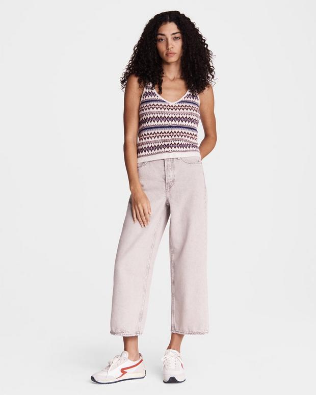 Industry No. 1 NWT Rag & Bone Maya High Rise Ankle Wide Leg Jeans Color Bridle cuteani.com