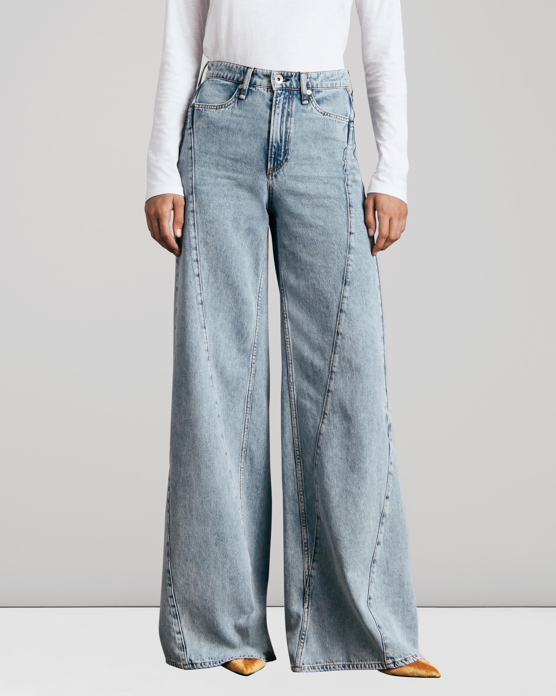Sofie Splice Wide-Leg Jean image number 3