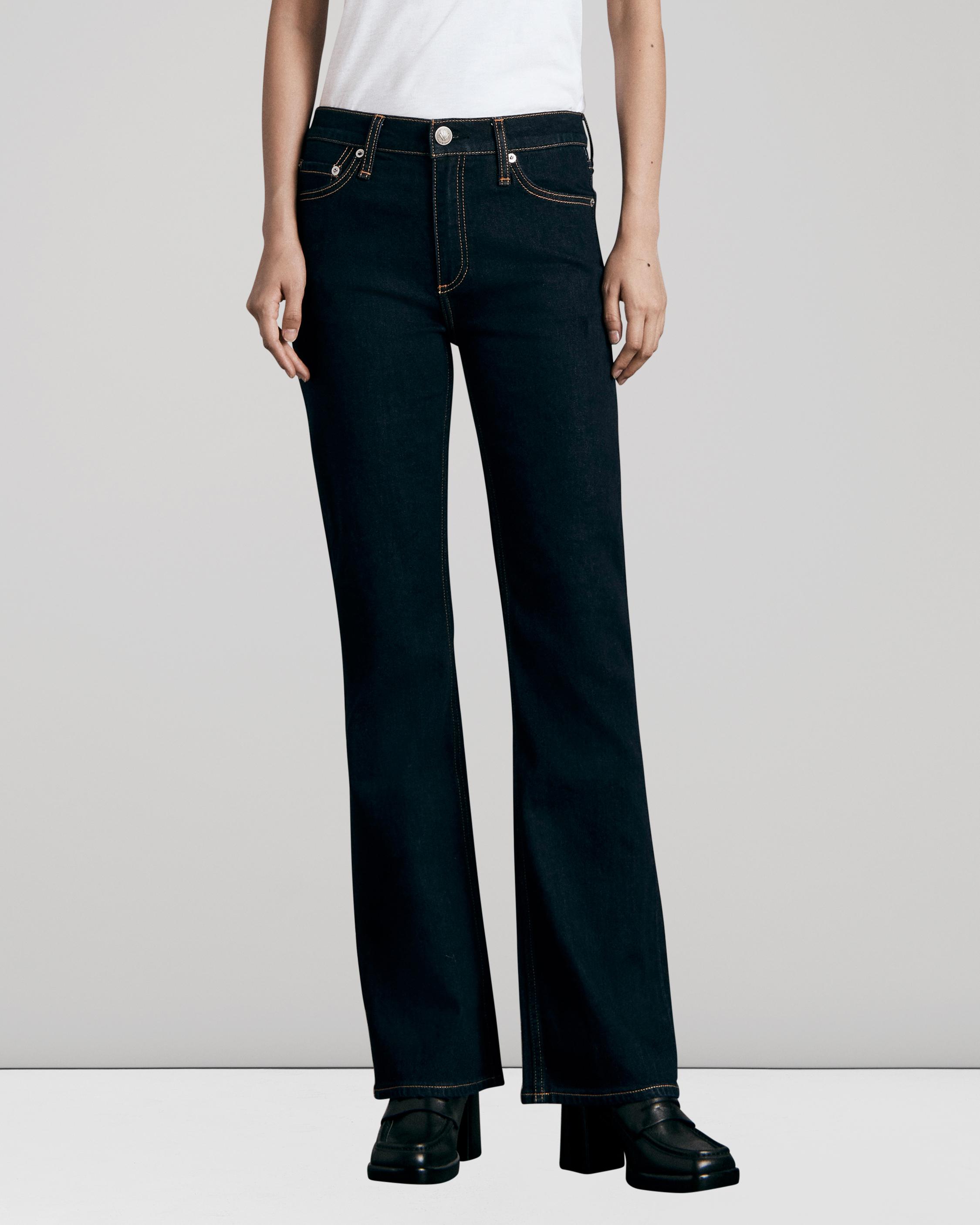 Rag & Bone Peyton Mid-Rise Bootcut Jeans