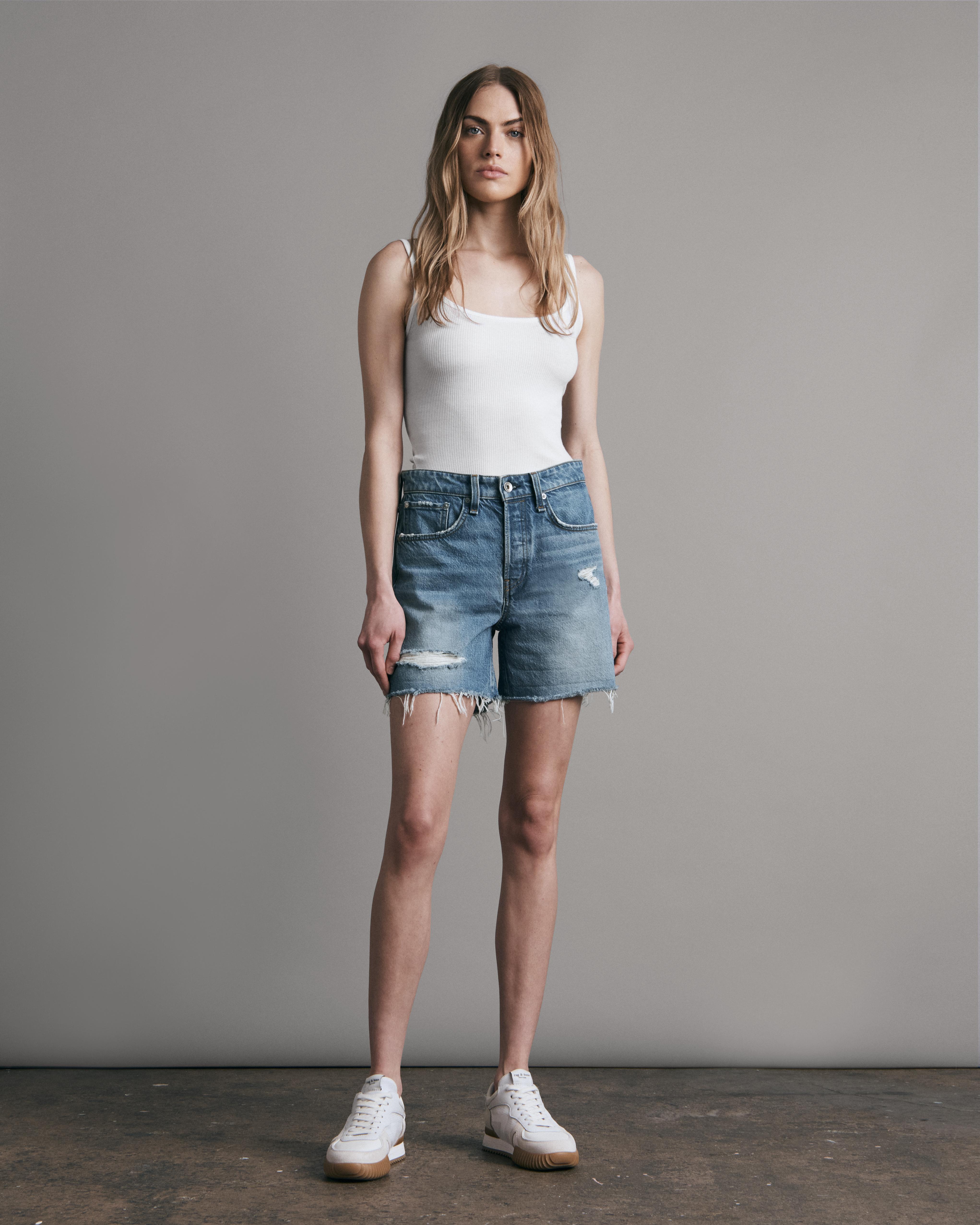 Rag and store bone denim shorts