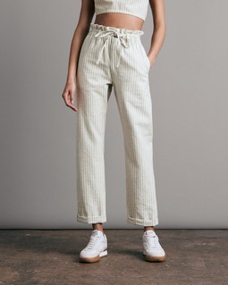 Tie Cotton Straight Pant image number 1
