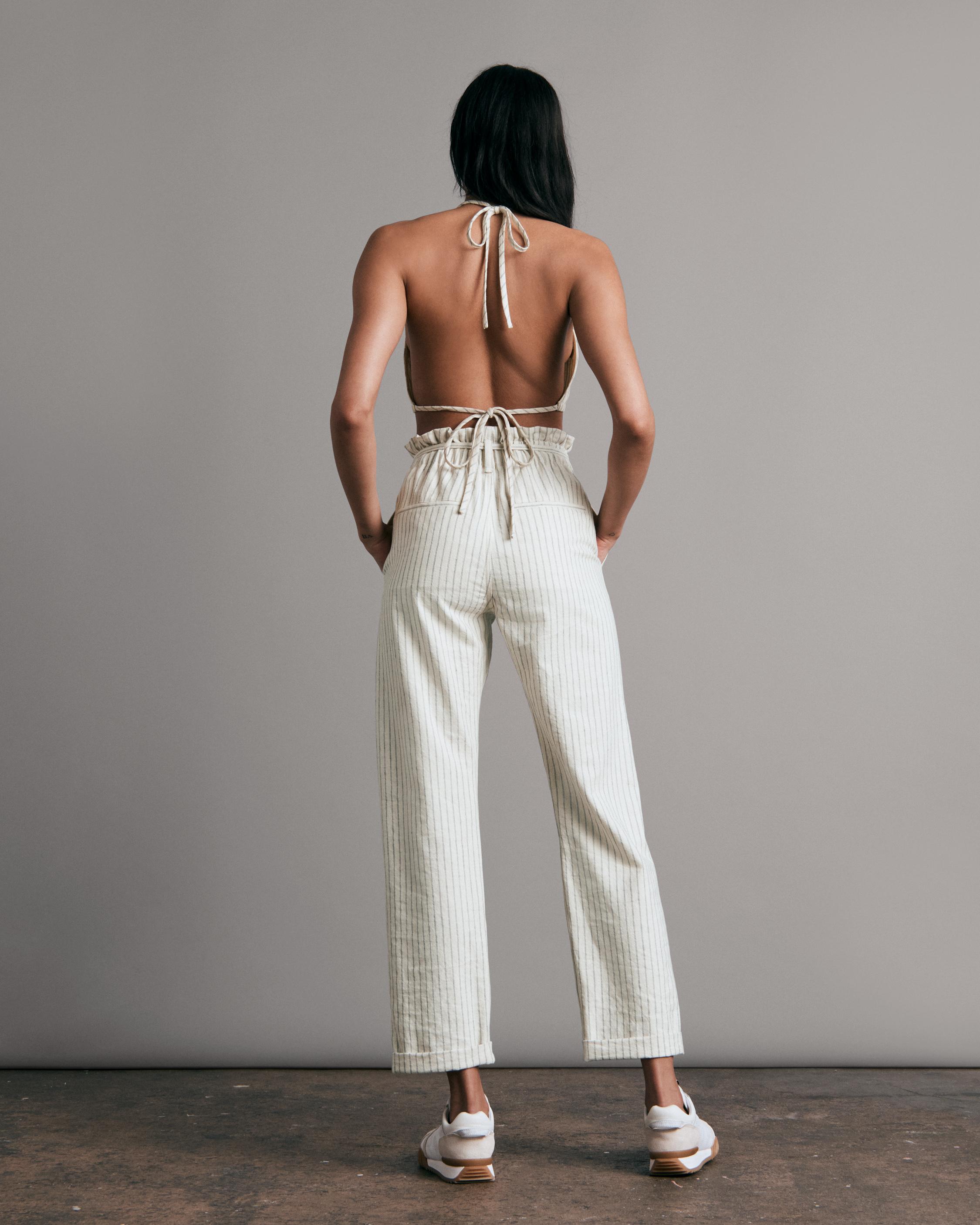 2021 Autumn And Winter New Rag Bone Tie Cotton Straight Pant Relaxed Fit Sz 25 27x3 Www 