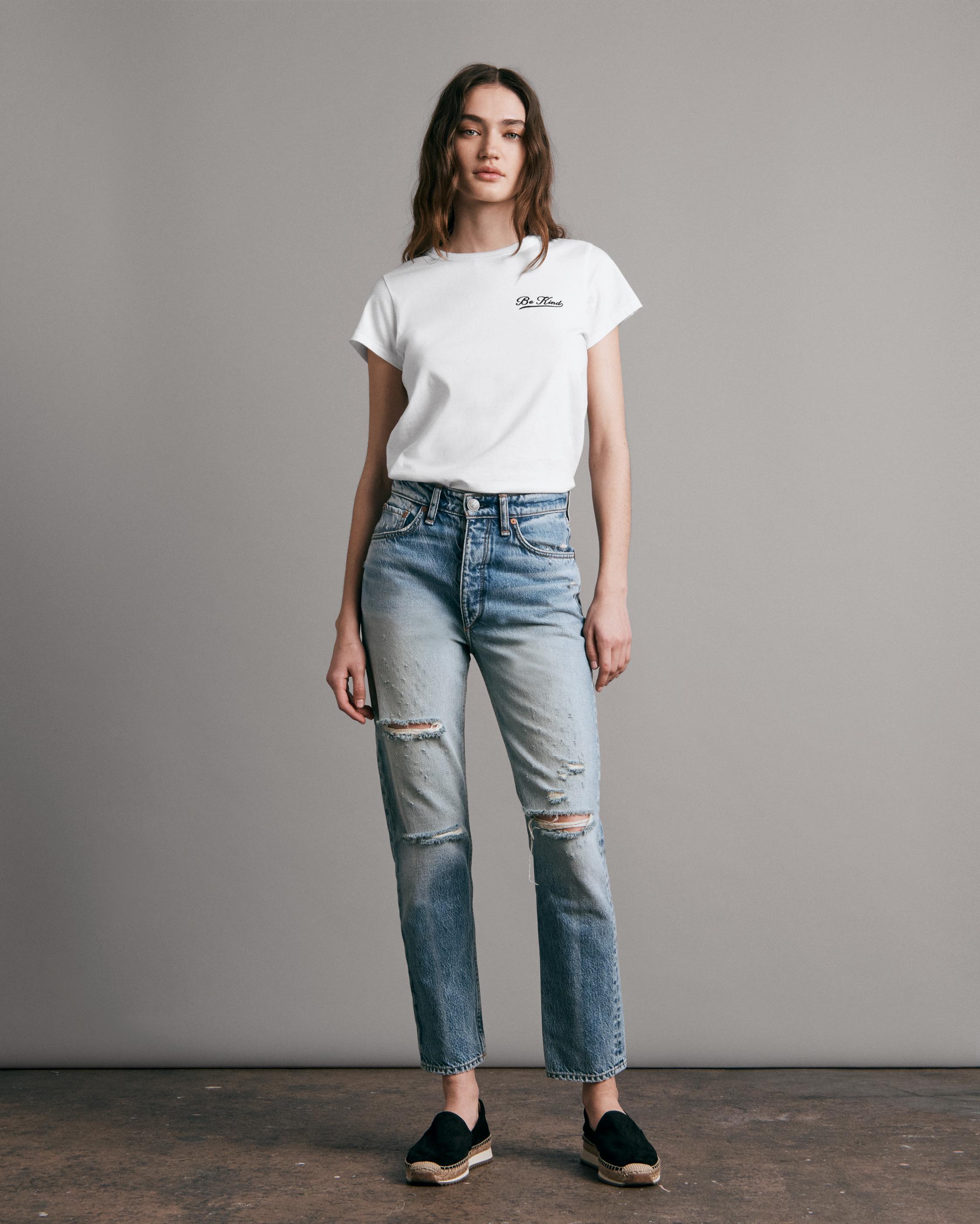 Rag & bone store ankle cigarette jeans