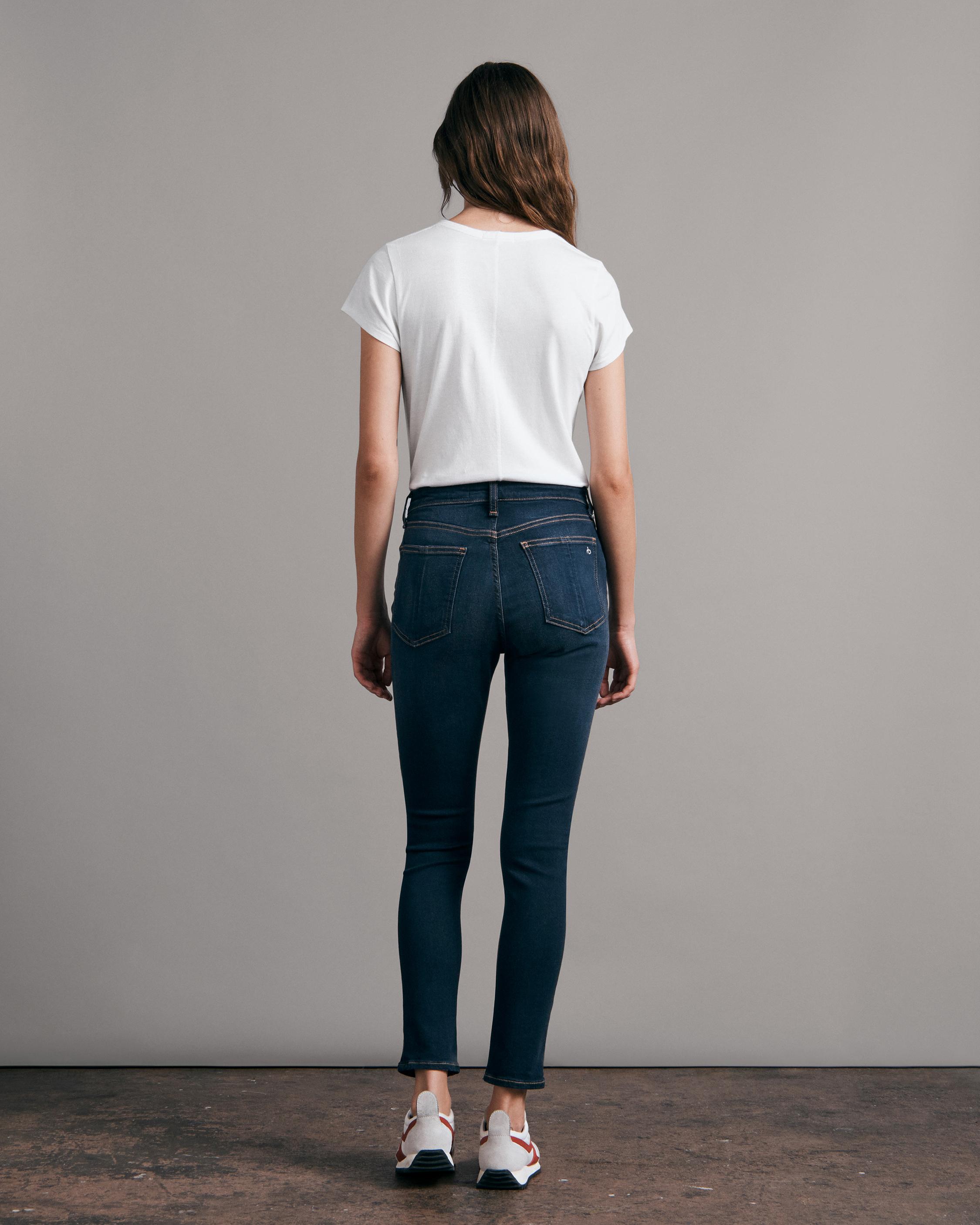 Rag and bone high rise best sale skinny jean