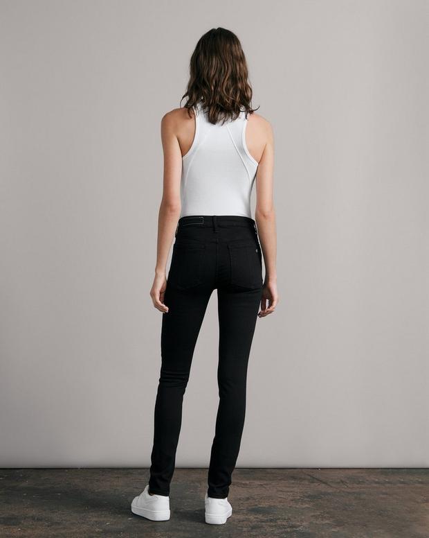 Cate Mid-Rise Skinny - Black image number 3