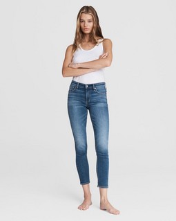 Cate Mid-Rise Ankle Skinny - Clover image number 3