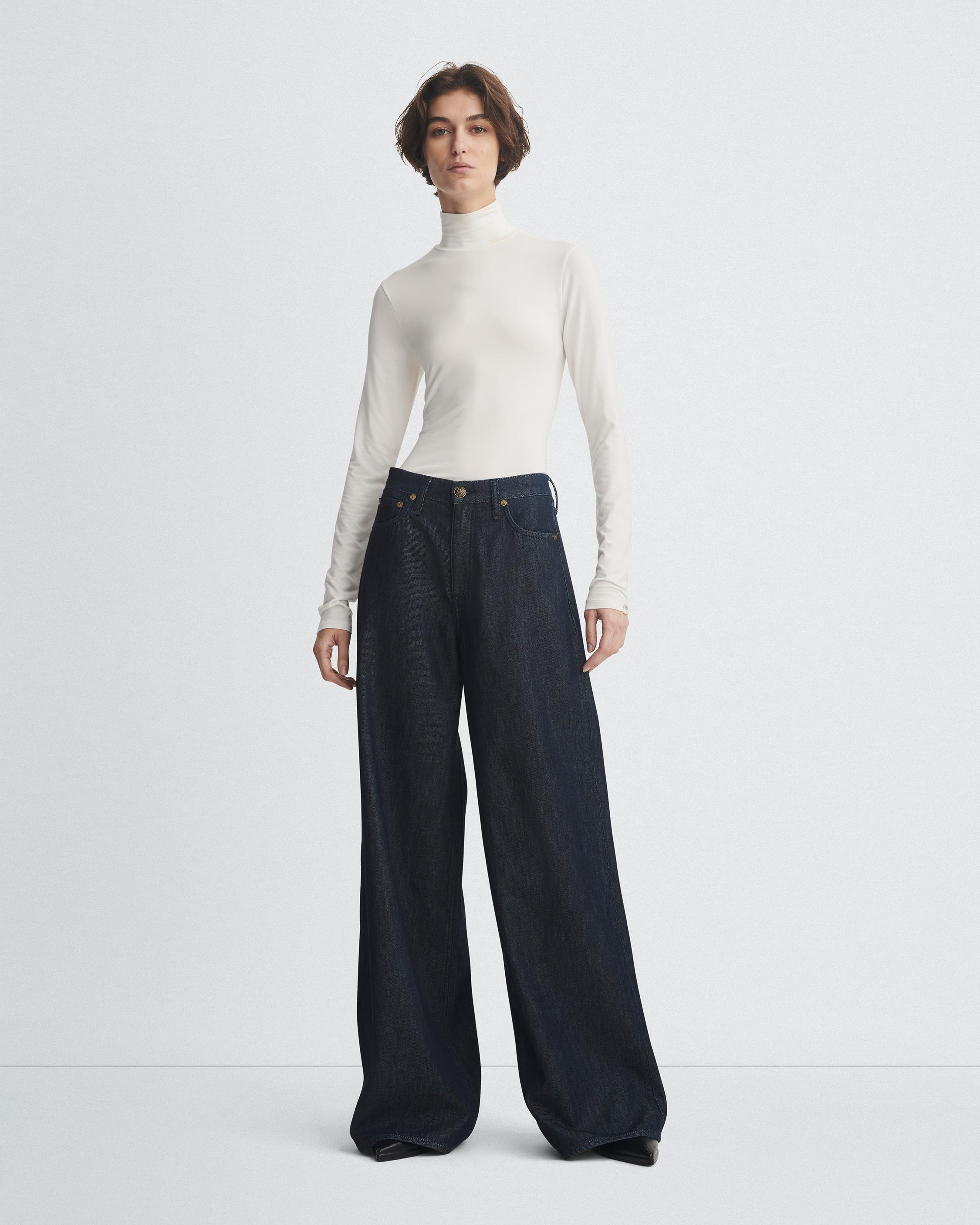 Featherweight Sofie Wide-Leg Jean image number 3