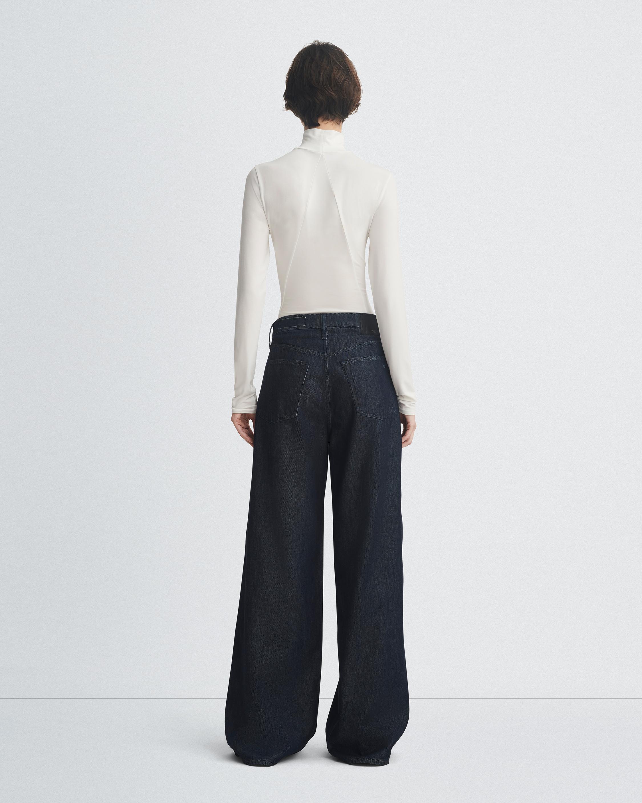 Featherweight Sofie Wide-Leg Jean image number 5