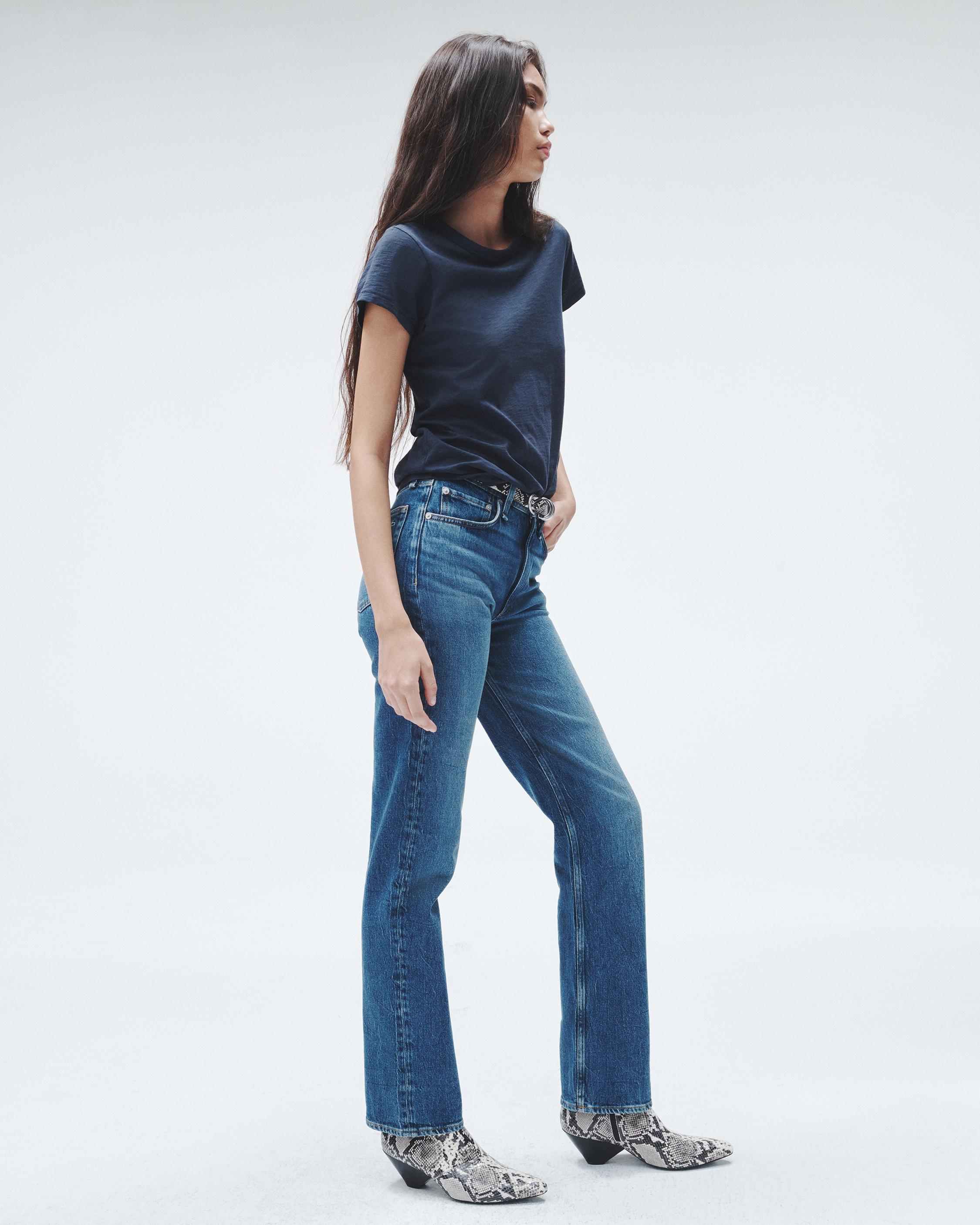 Harlow Full Length Straight Jean image number 3