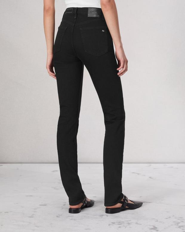 Wren Full Length Straight Jean - Black | rag & bone Wren Full Length Straight Jean - Black | rag & bone