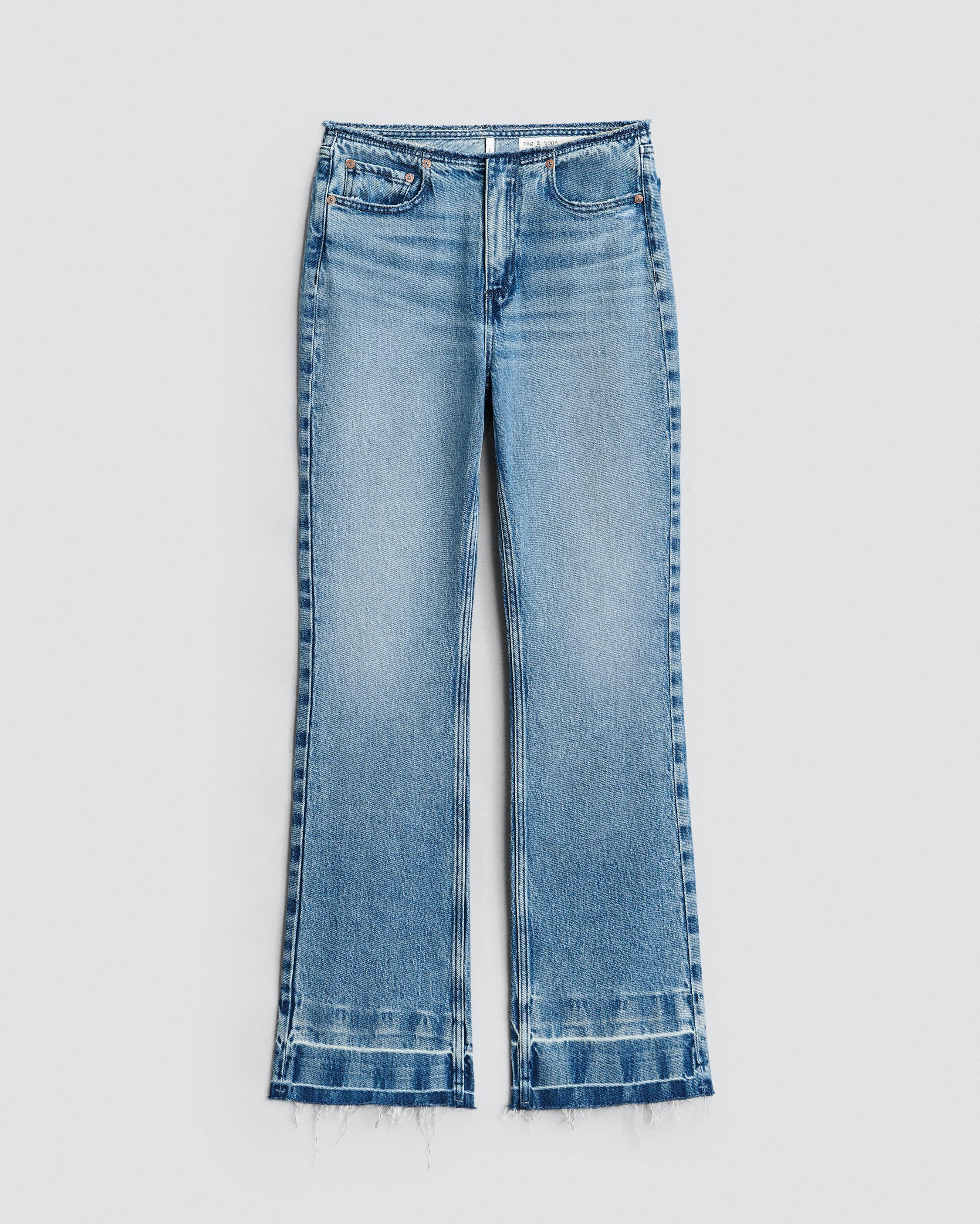 Peyton Bootcut - Misty: Mid-Rise Vintage Stretch Jean | Rag & Bone