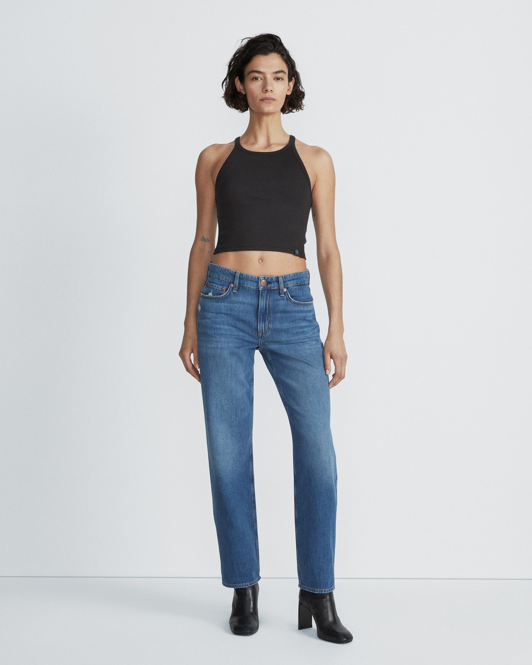 LIZZY LOW RISE FLARED TROUSERS