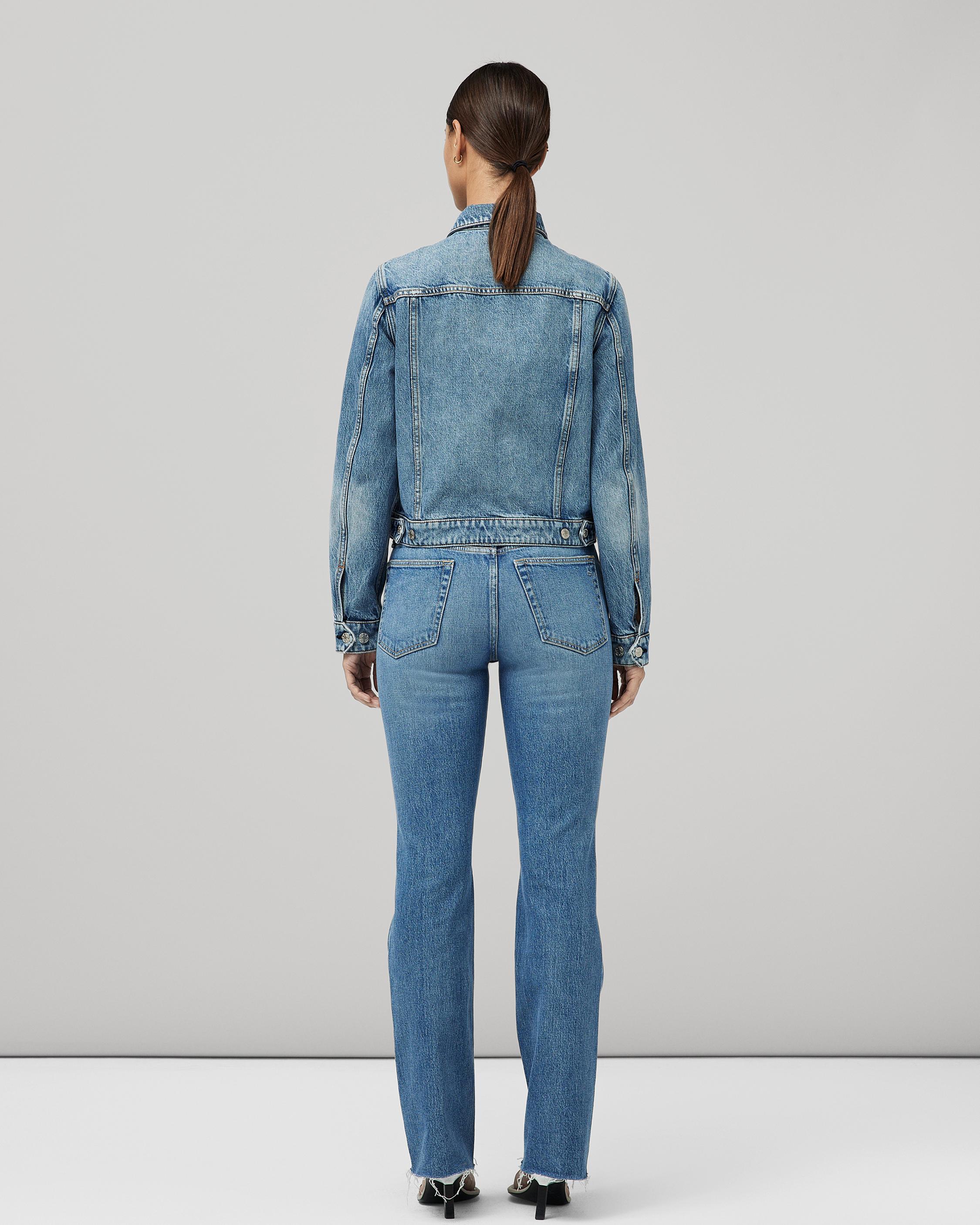 Rag and bone nico best sale denim jacket