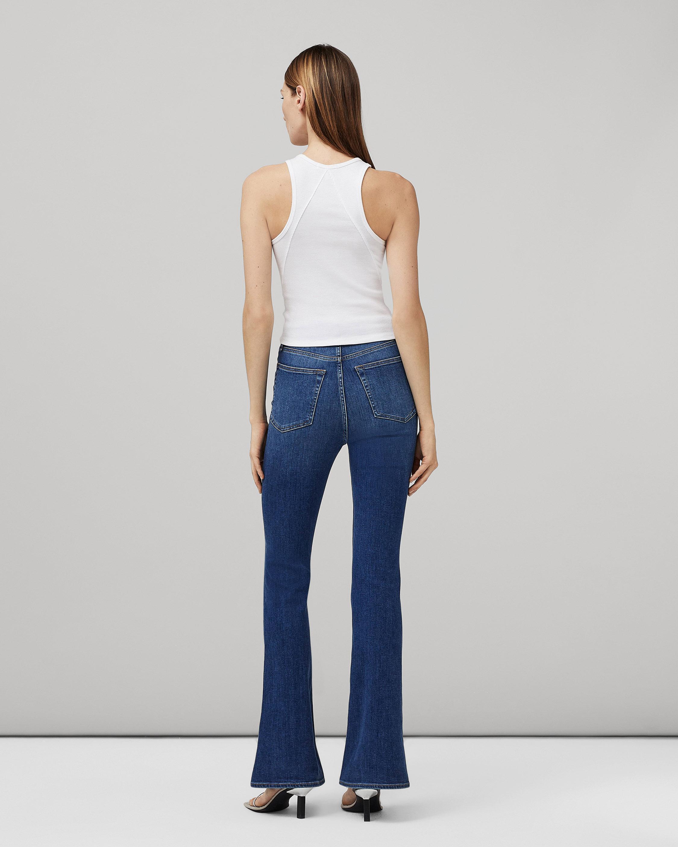 High-Rise Flared Jeans