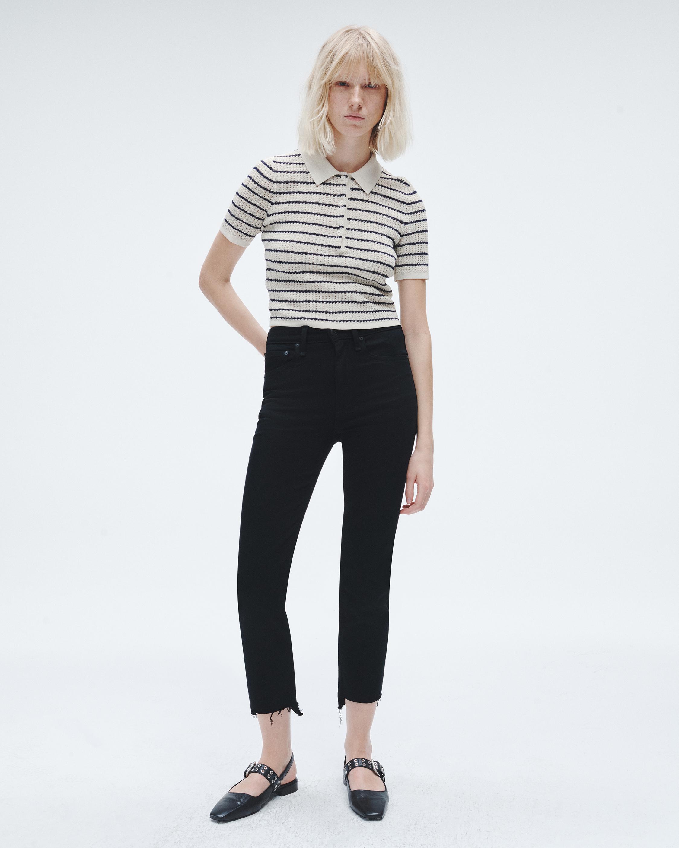 High Rise Slim Leg Ankle Pant The Iconic, Regular