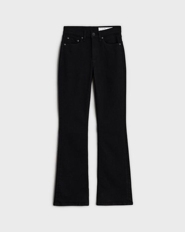 Peyton Bootcut - Black: Mid-Rise Stretch Jean | rag & bone Peyton Bootcut - Black: Mid-Rise Stretch Jean | rag & bone