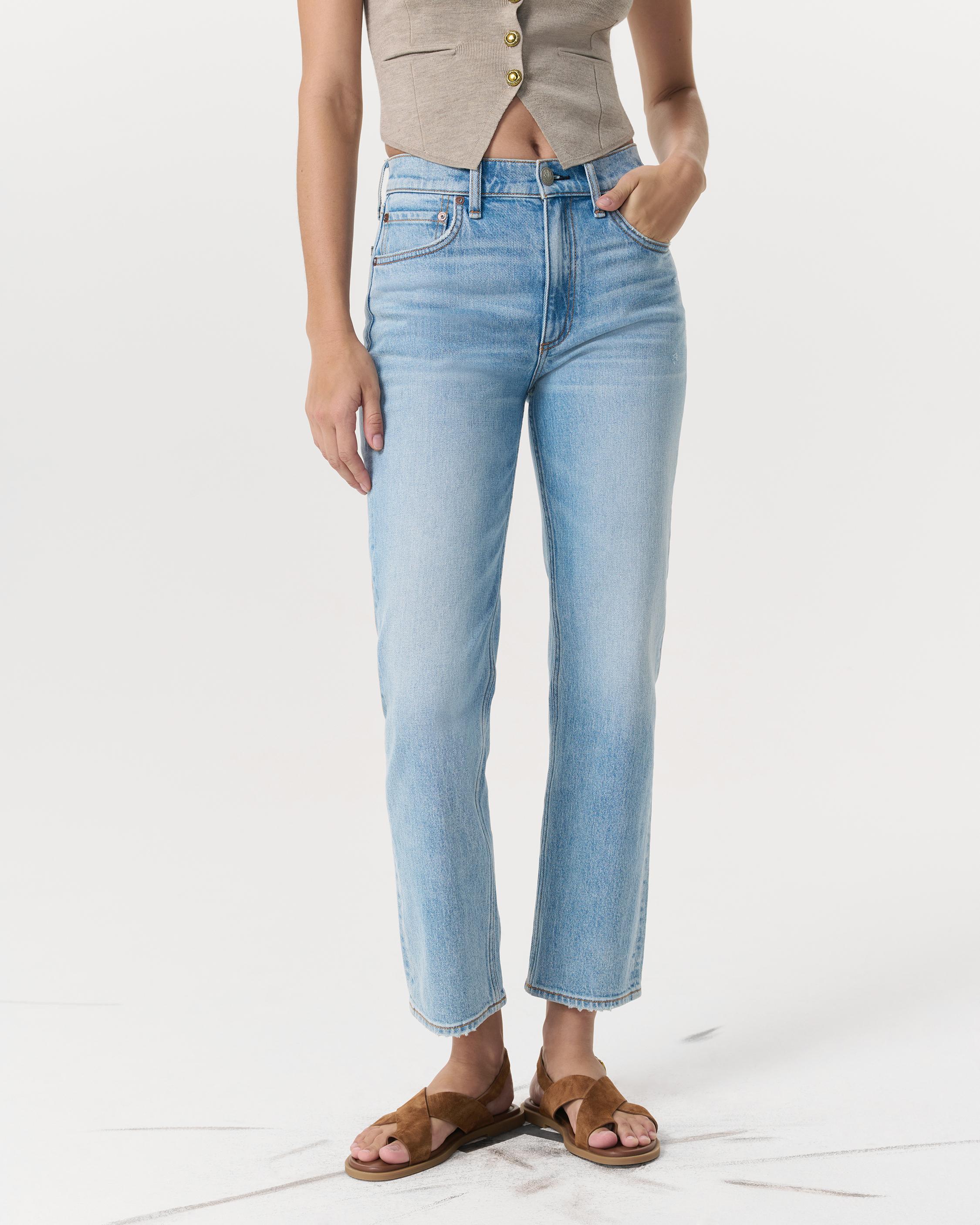 Harlow Straight - Lou: Mid-Rise Vintage Stretch Jean