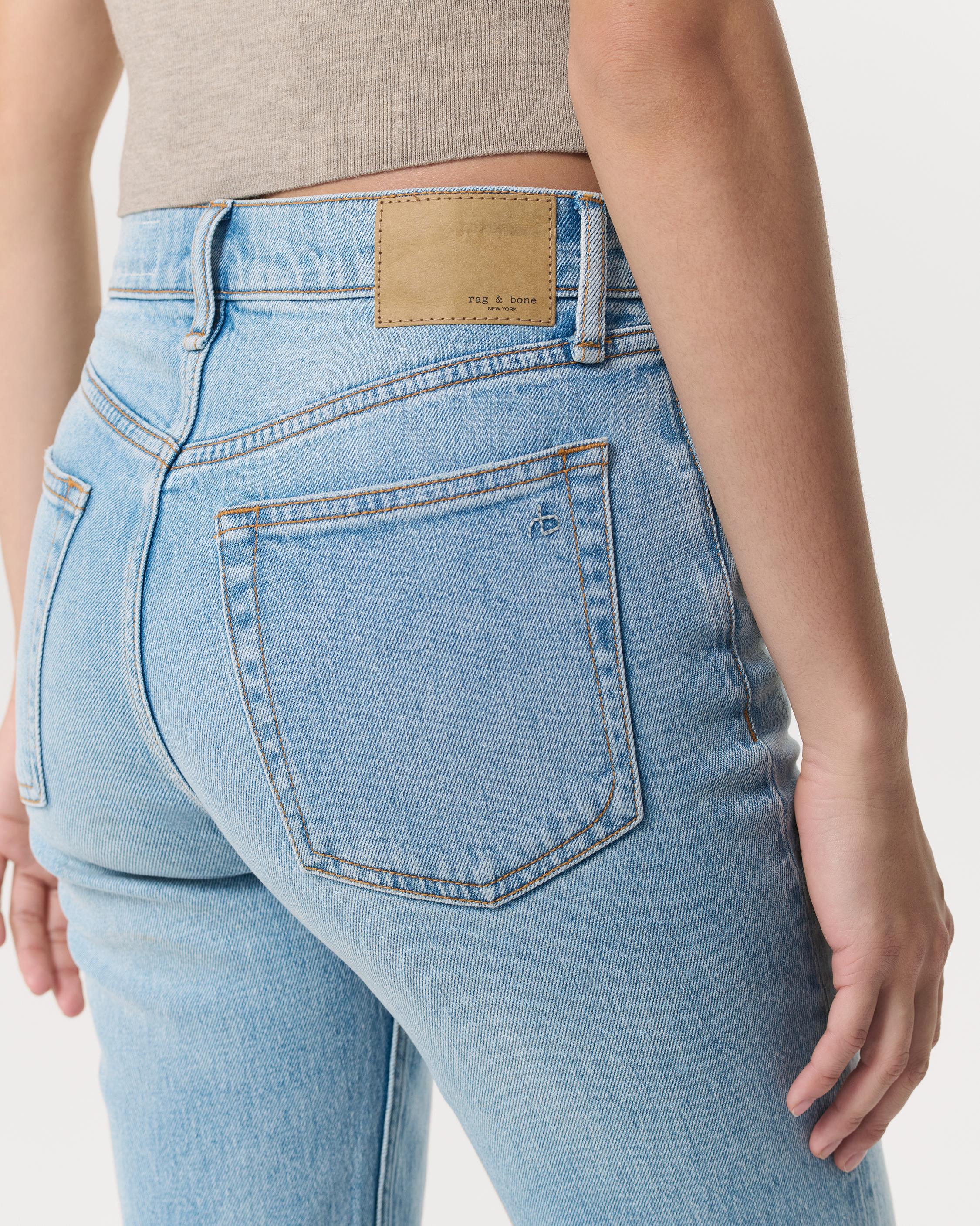 Harlow Straight - Lou: Mid-Rise Vintage Stretch Jean | rag & bone