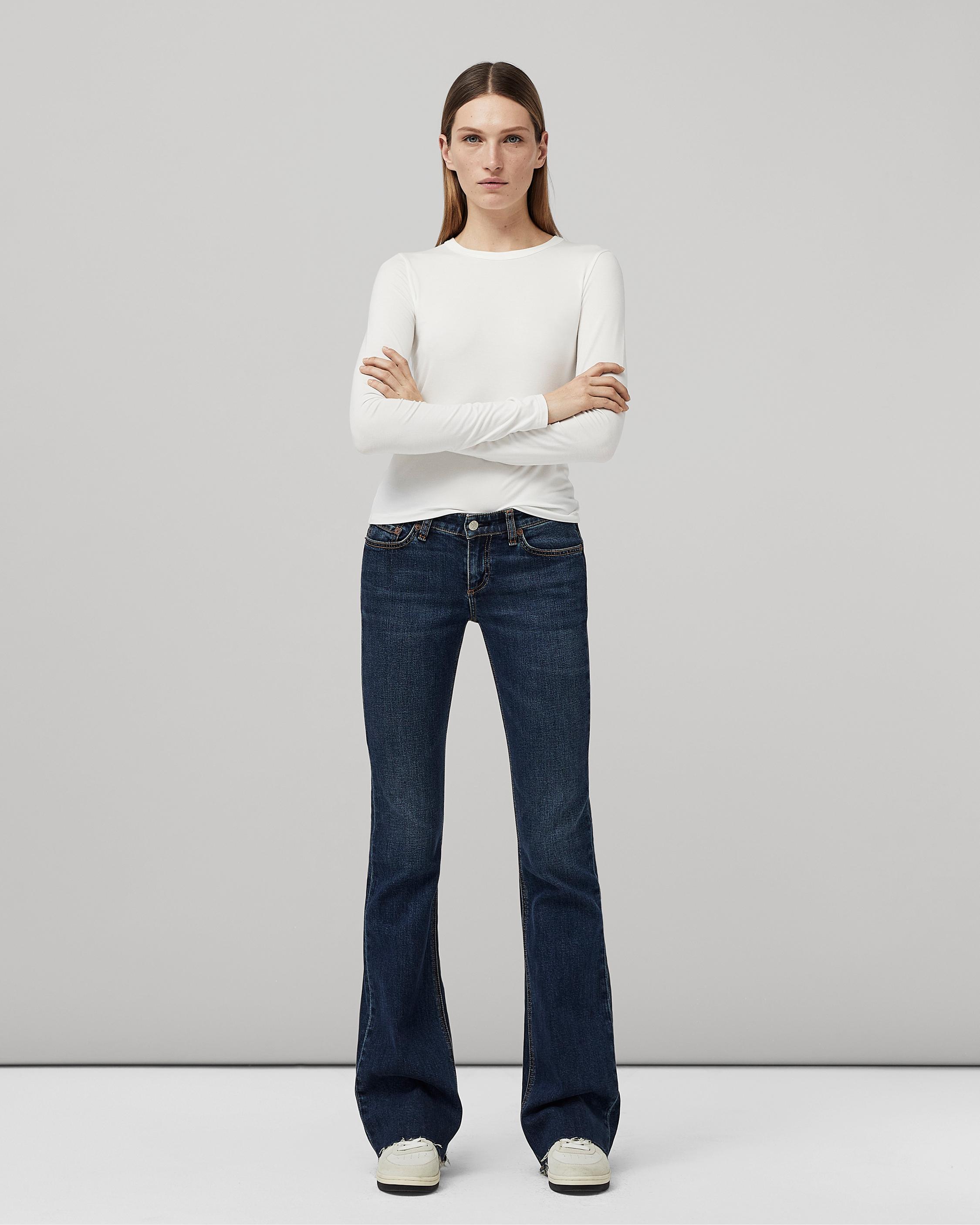 Kinsley Flare - Chelsea: Low-Rise Vintage Stretch Jean | rag & bone