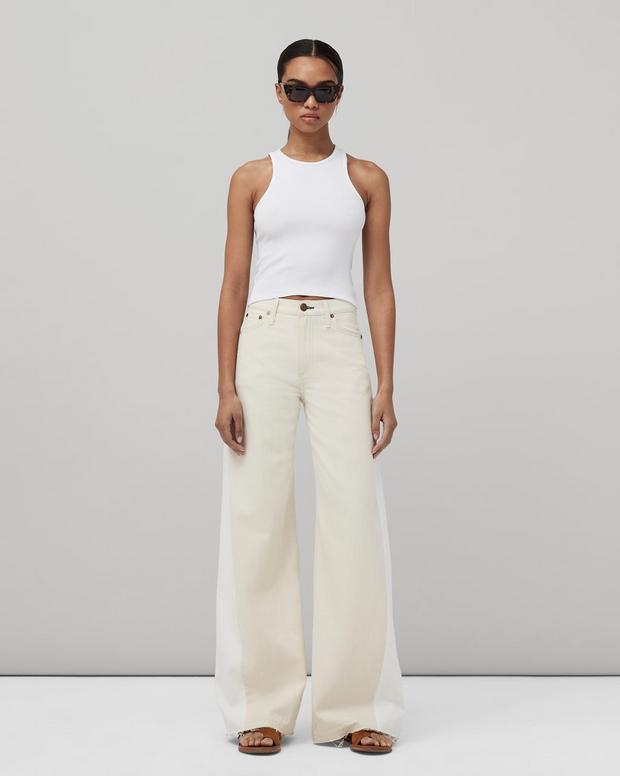 Sofie High-Rise Wide Leg - Two Tone image number 1