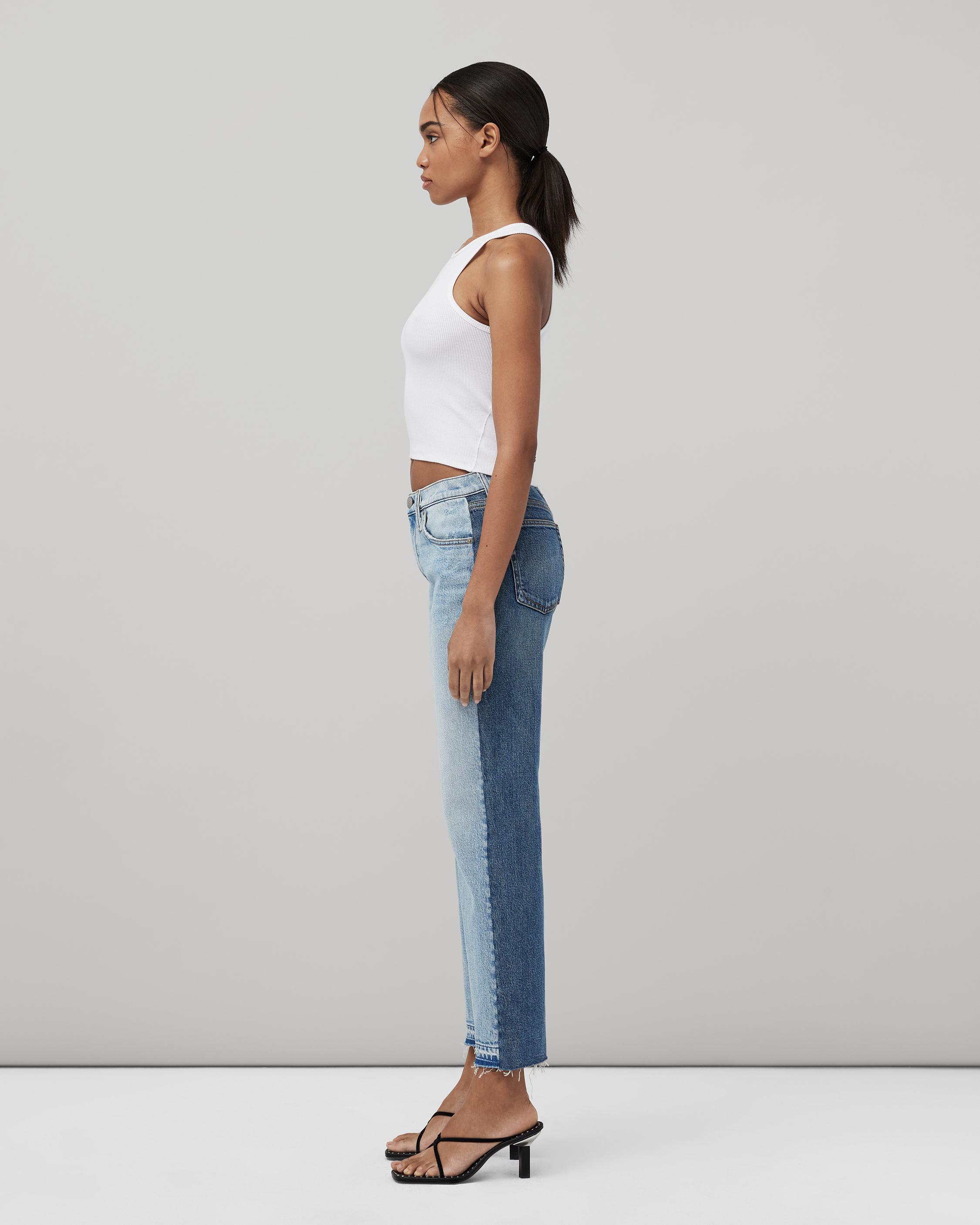 Rag and bone cheap two tone jeans